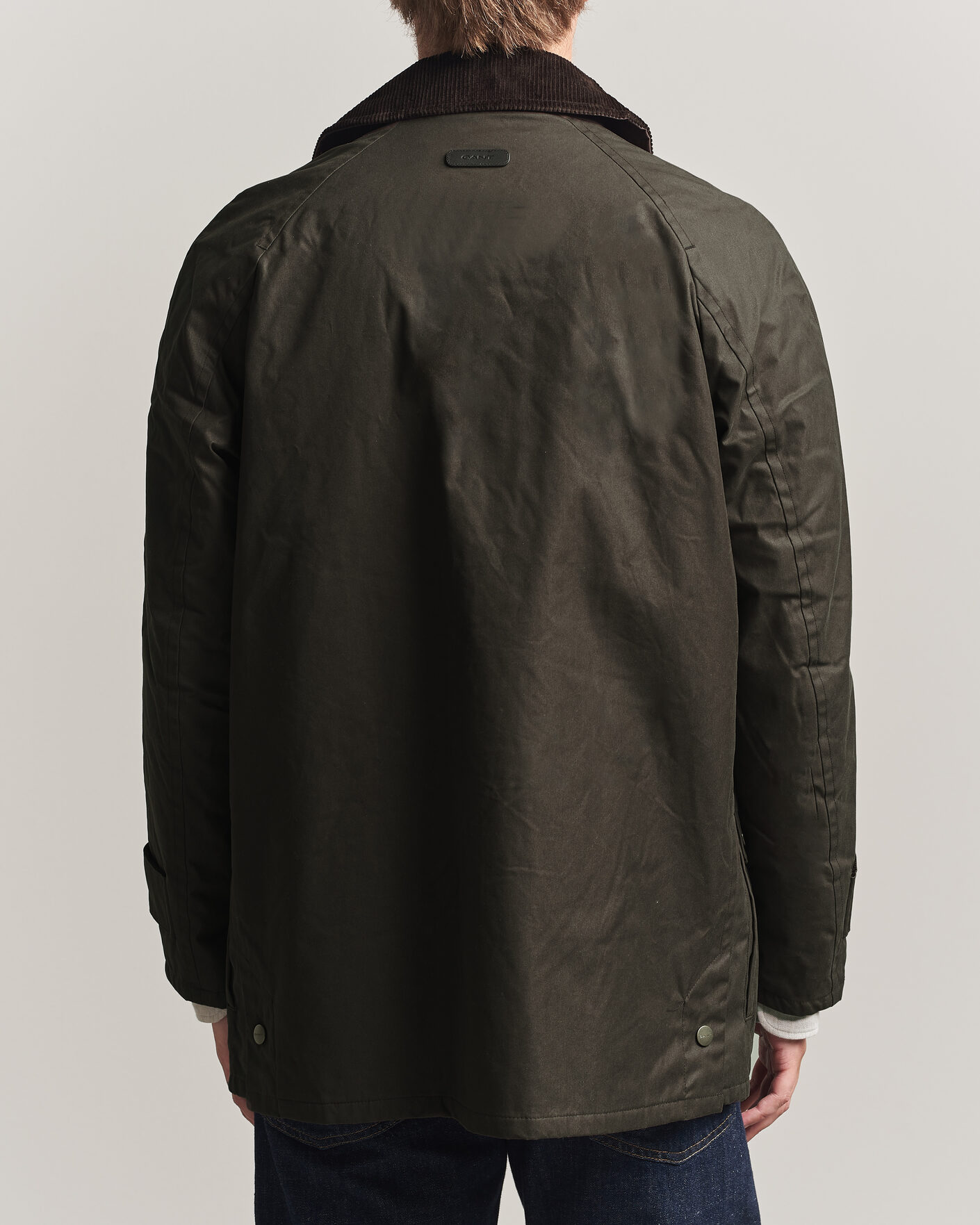 Mies | Takit | Gant | Waxed Barn Jacket Black Brown