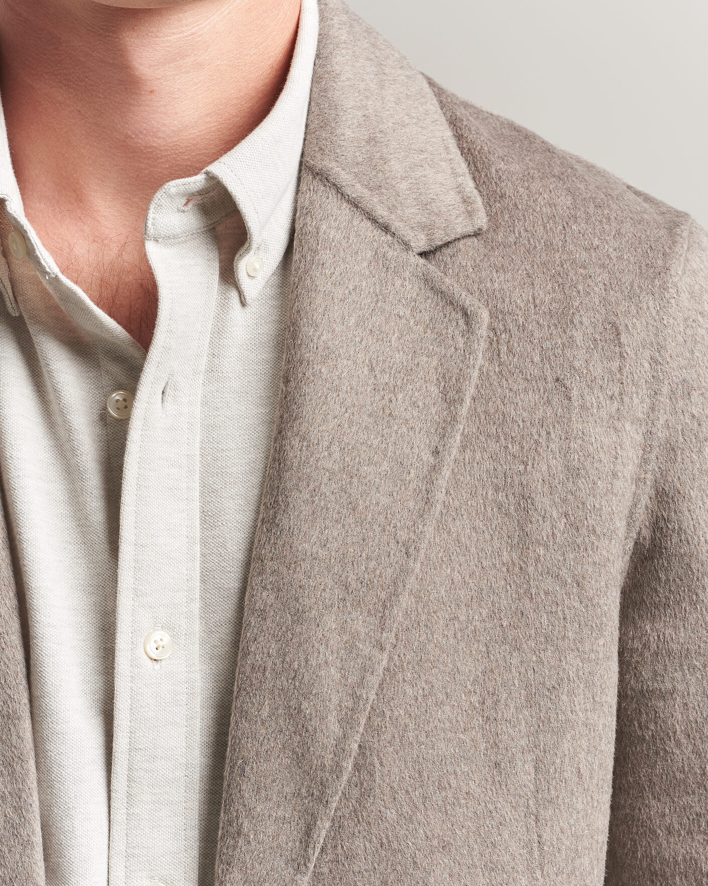 Mies | Pikkutakit | Gant | Handstitched Unlined Blazer Mist Taupe
