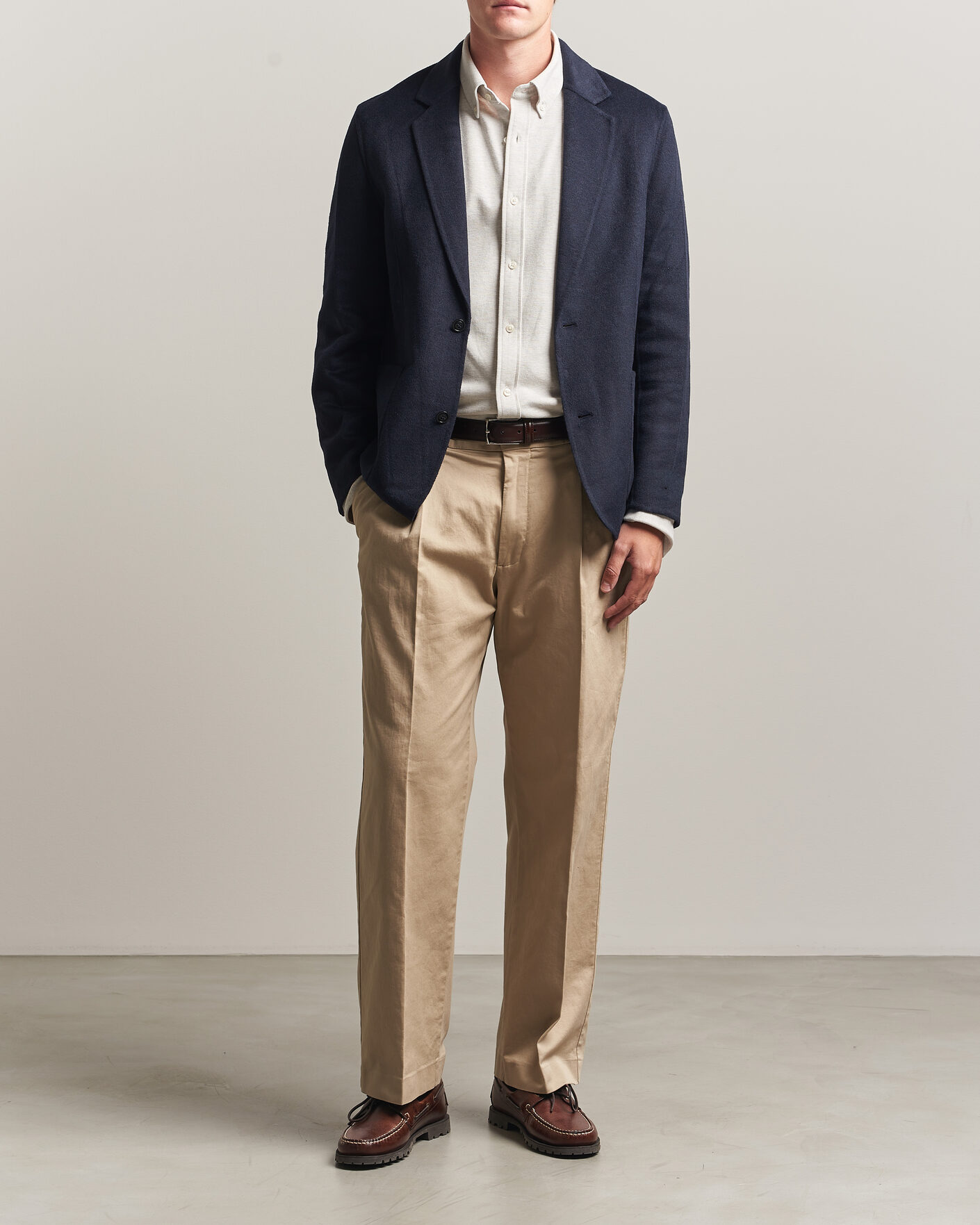 Mies | Pikkutakit | Gant | Handstitched Unlined Blazer Evening Blue