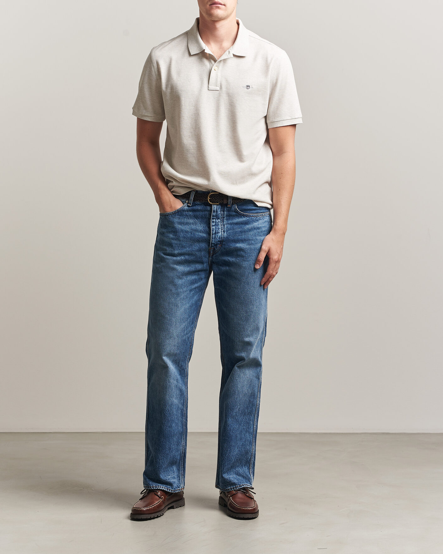Mies | Pikeet | Gant | The Original Polo Glacier Melange