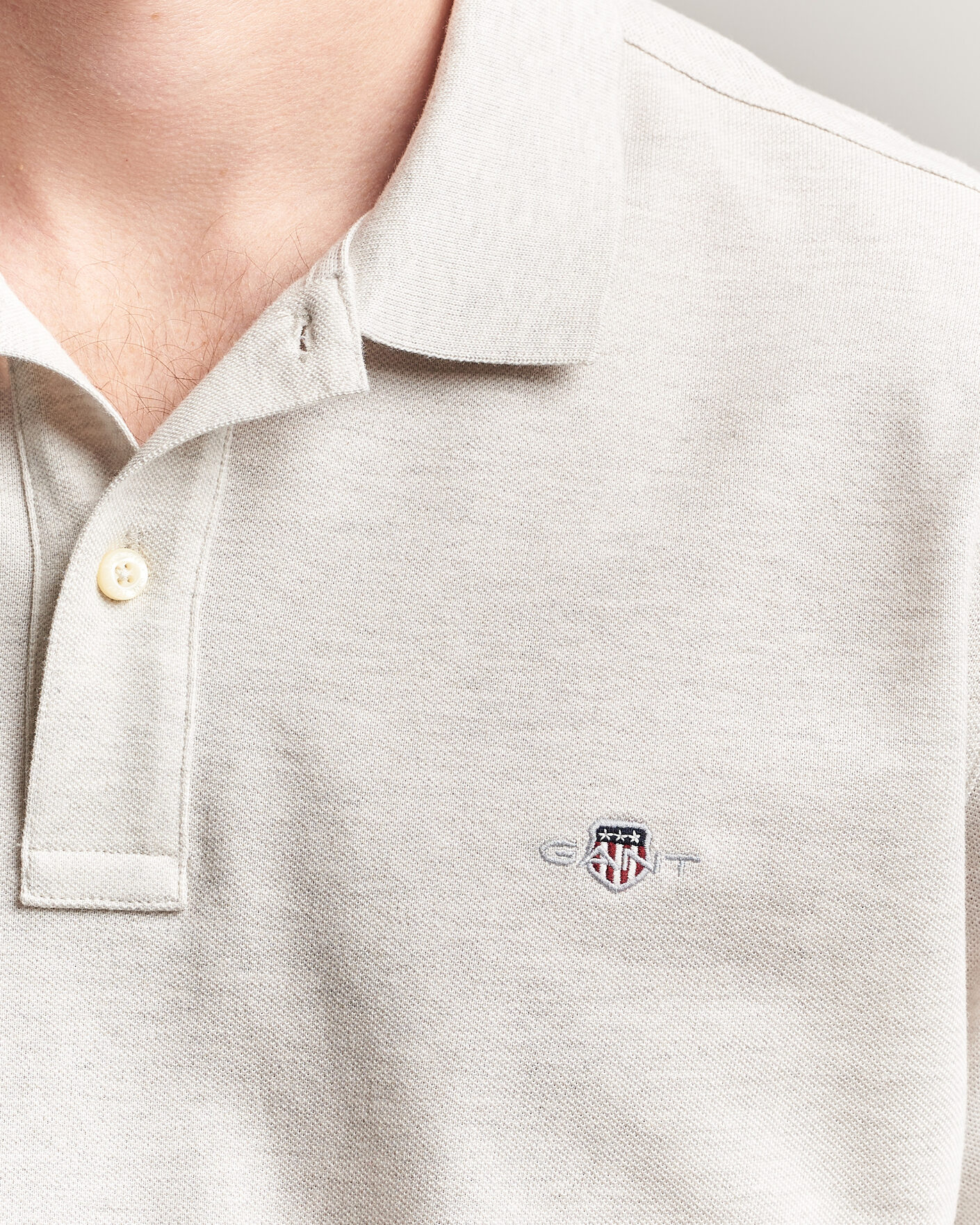 Mies | Pikeet | Gant | The Original Polo Glacier Melange
