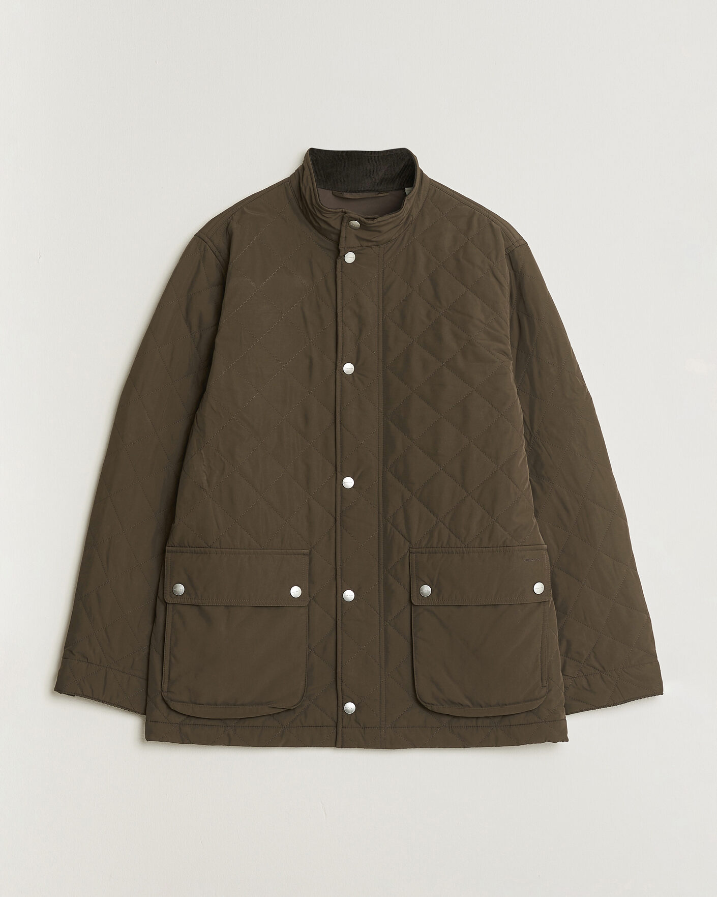 Mies | Takit | Gant | Classic Quilted Mid Jacket Black Brown