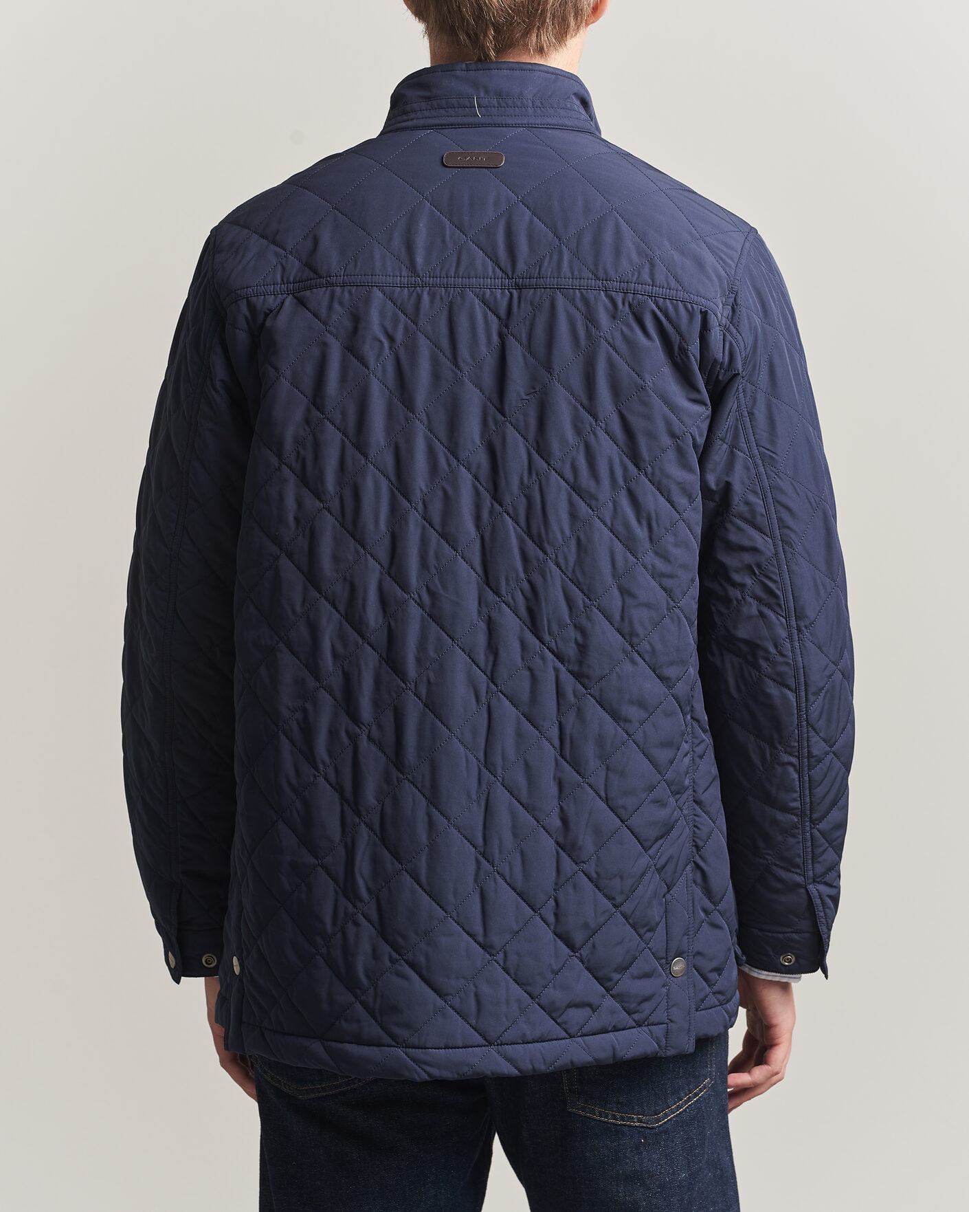 Mies | Takit | Gant | Classic Quilted Mid Jacket Evening Blue