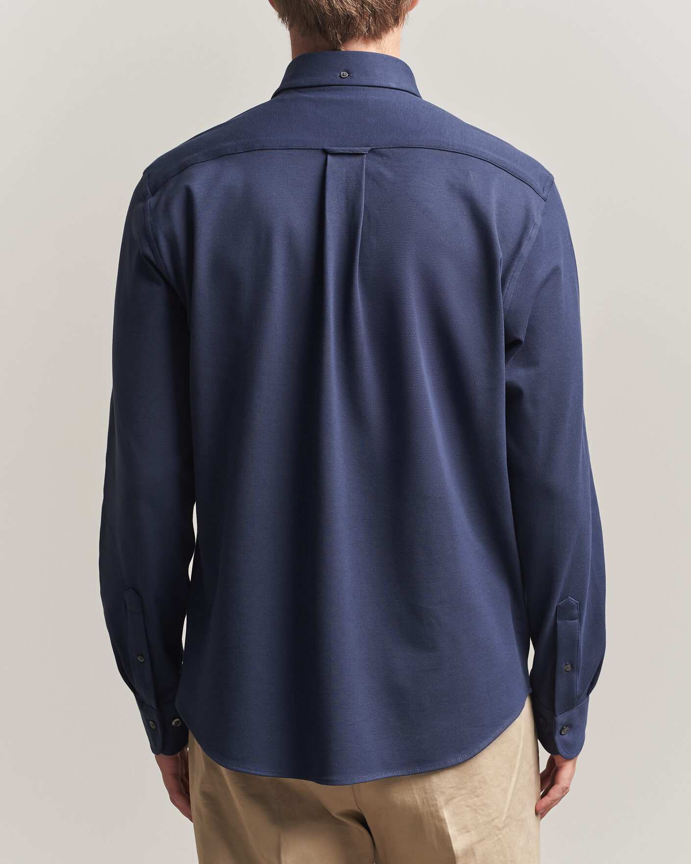 Mies | Kauluspaidat | Gant | Regular Fit Jersey Pique Shirt Marine