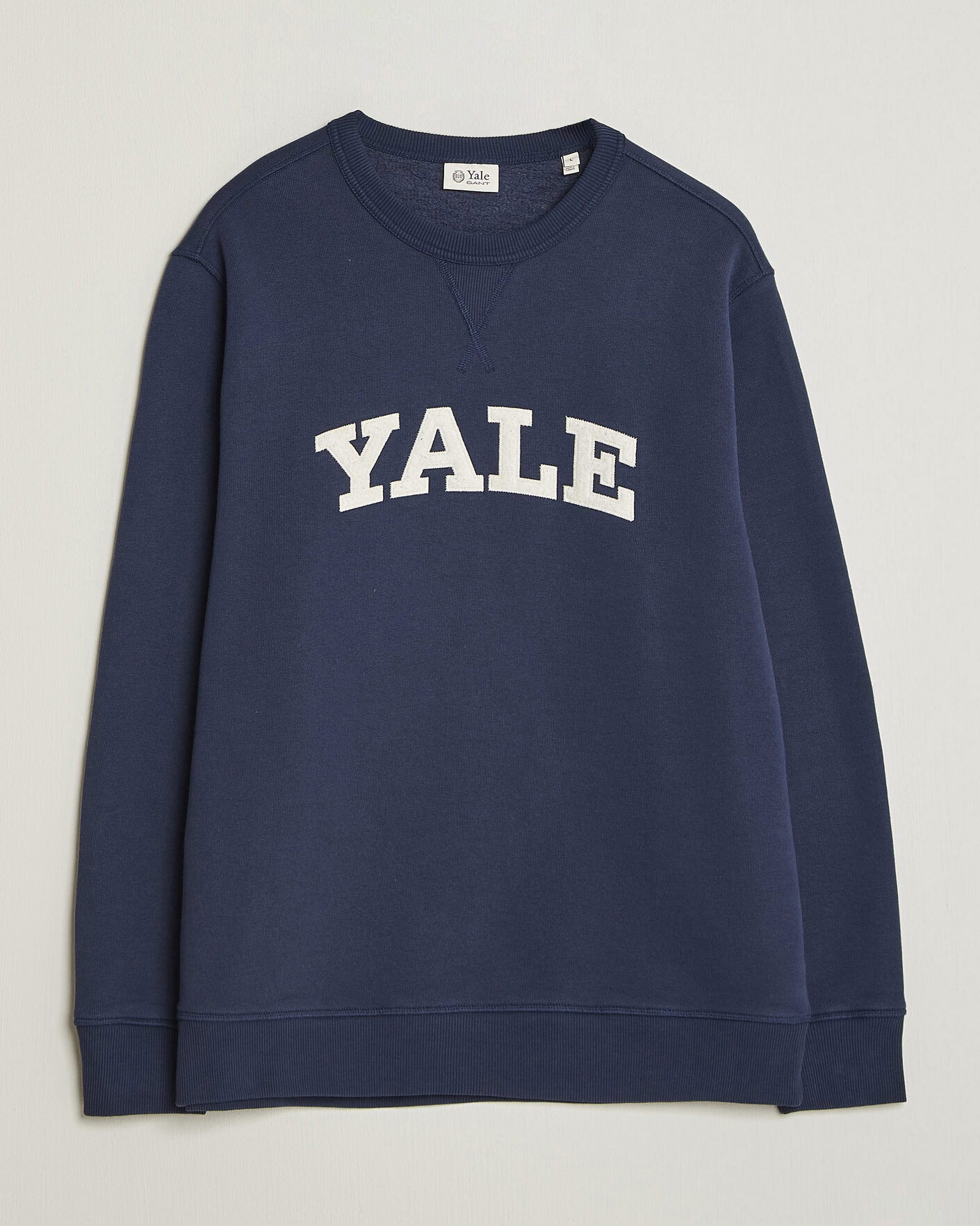 Mies | Puserot | Gant | YALE Crew Neck Sweatshirt Marine