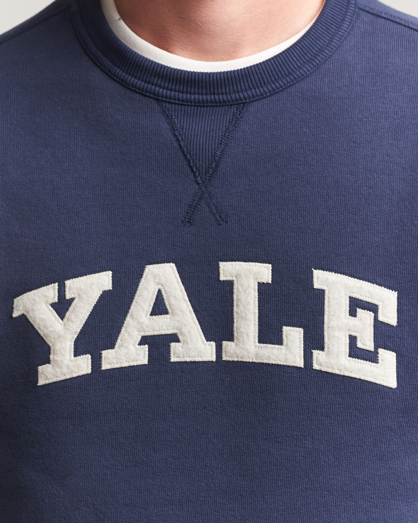 Mies | Puserot | Gant | YALE Crew Neck Sweatshirt Marine