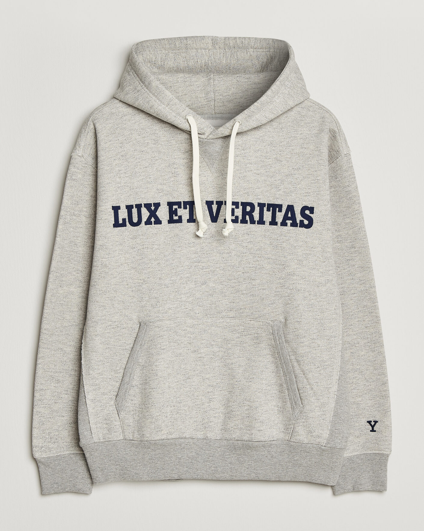 Mies | Puserot | Gant | YALE Hoodie Grey Melange