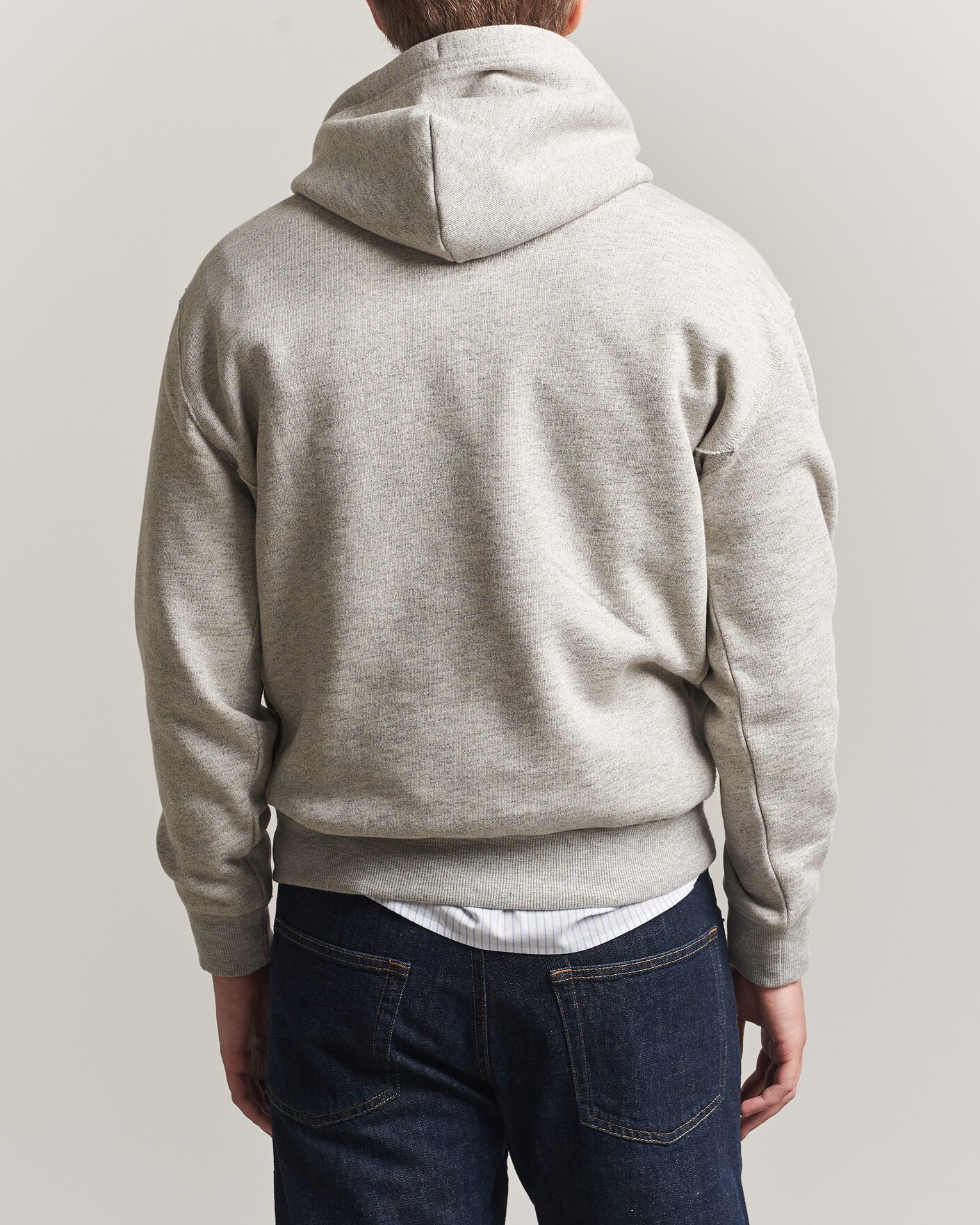 Mies | Puserot | Gant | YALE Hoodie Grey Melange