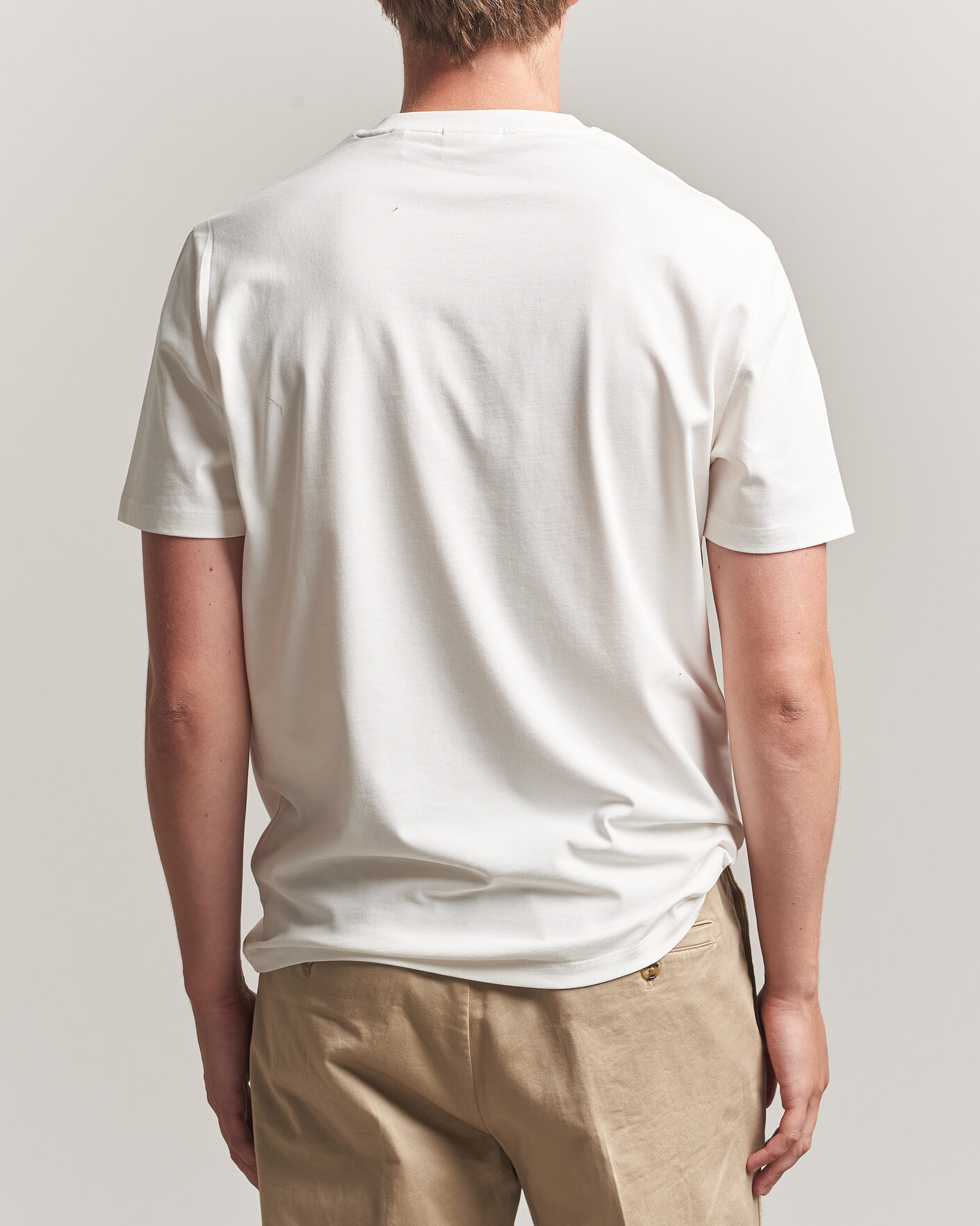 Mies | T-paidat | Gant | YALE Crew Neck T-Shirt Eggshell
