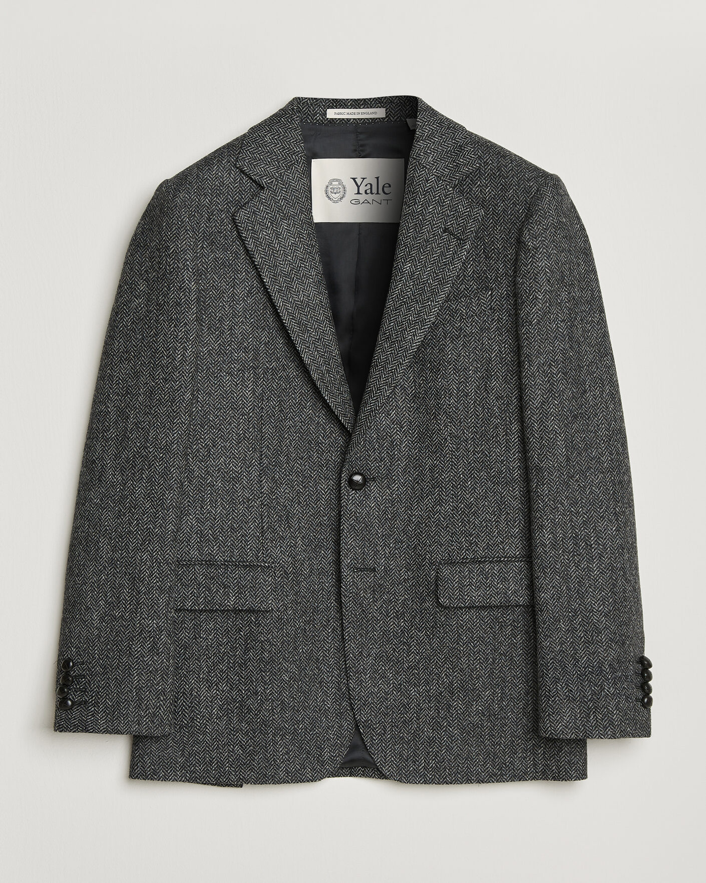 Mies | Pikkutakit | Gant | YALE Tweed Blazer Black Grey