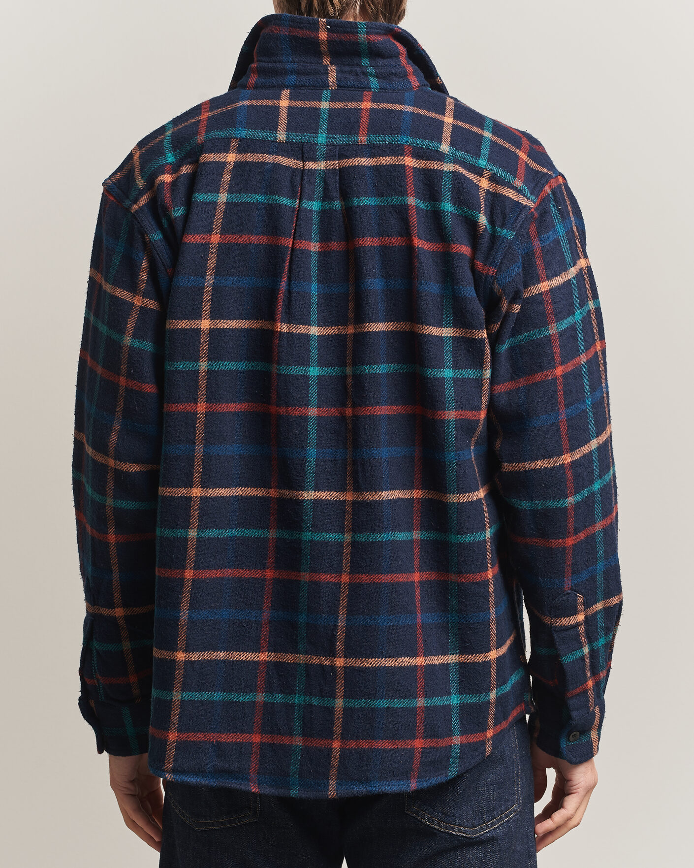 Mies | Kauluspaidat | Pendleton | Big Pocket Shirt Dark Blue Check