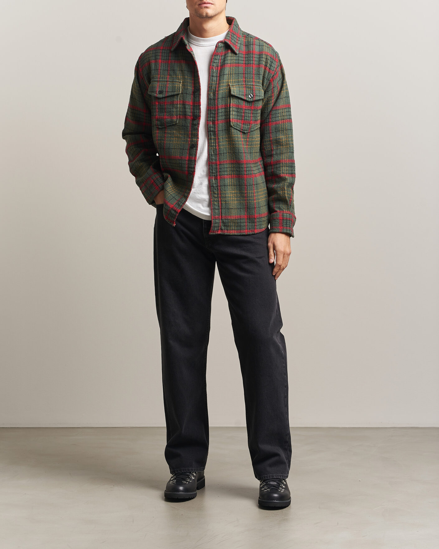 Mies | Kauluspaidat | Pendleton | Big Pocket Shirt Green