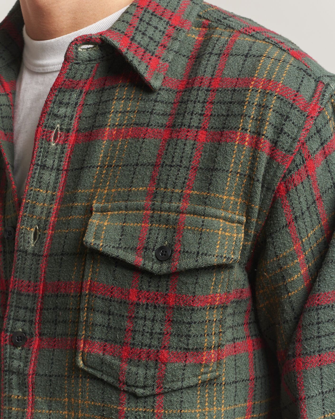 Mies | Kauluspaidat | Pendleton | Big Pocket Shirt Green