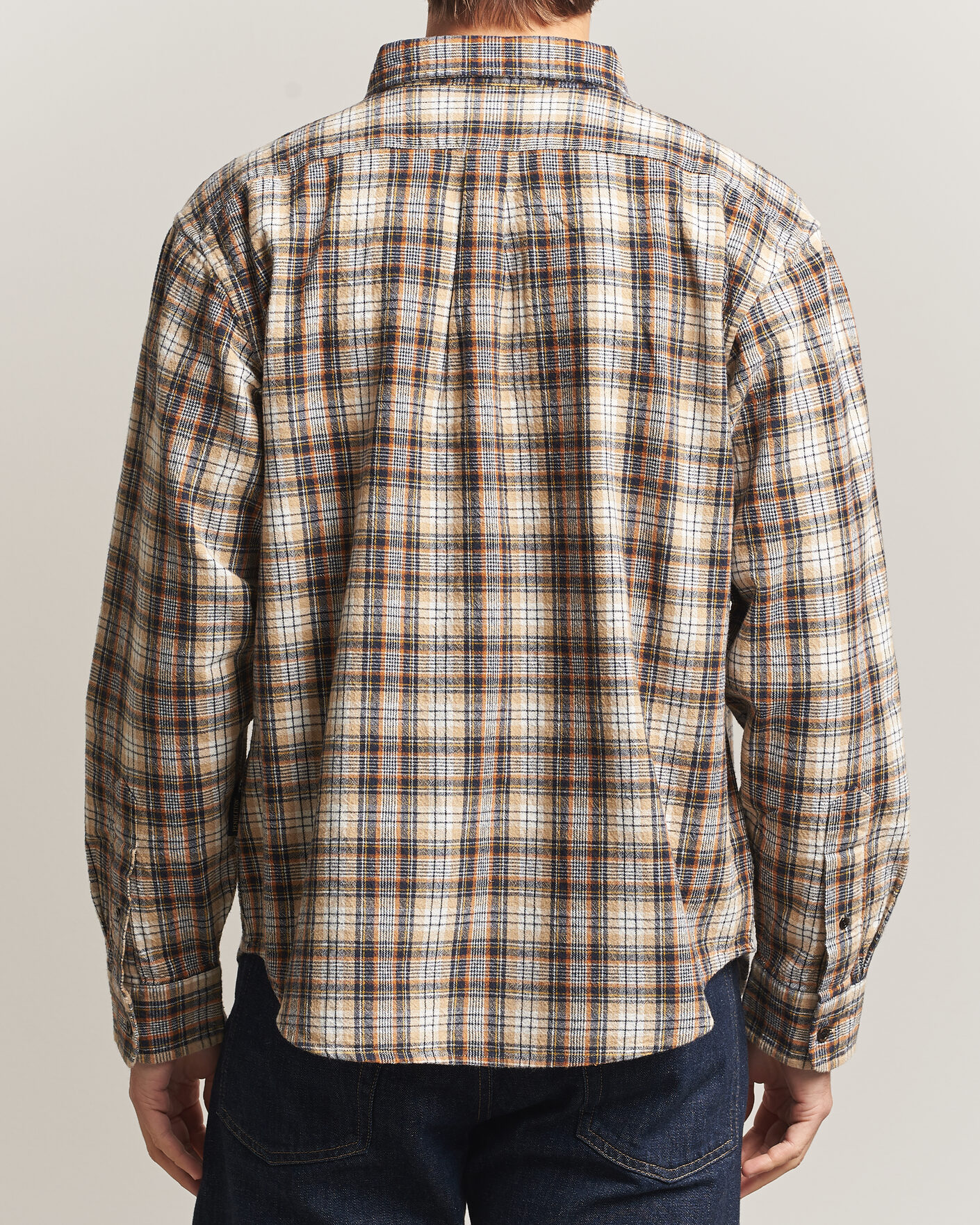 Mies | Kauluspaidat | Pendleton | Flannel Button Down Shirt Brown Check