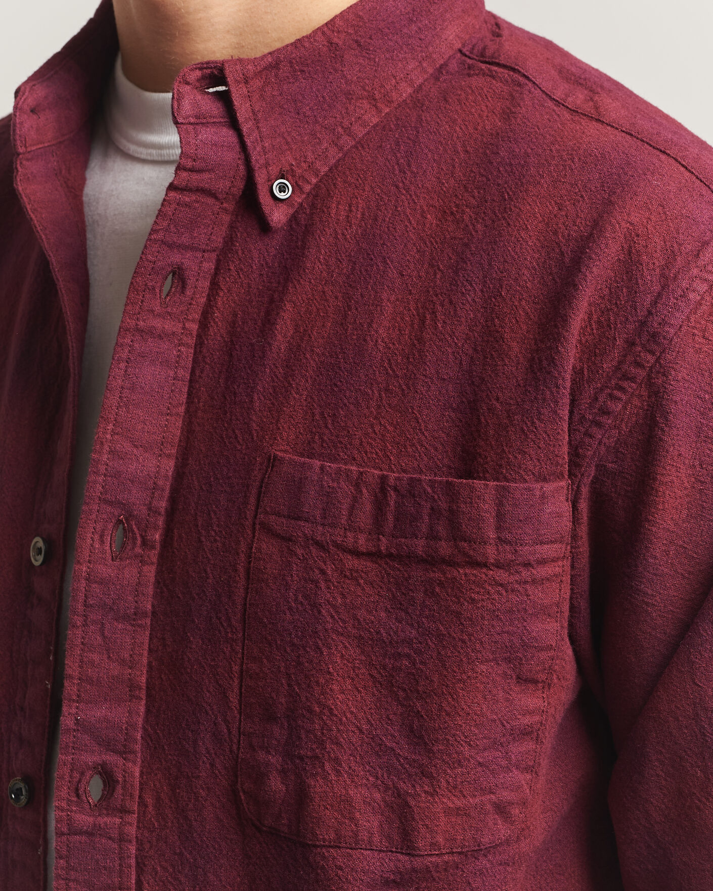 Mies | Kauluspaidat | Pendleton | Flannel Button Down Shirt Maroon Plaid