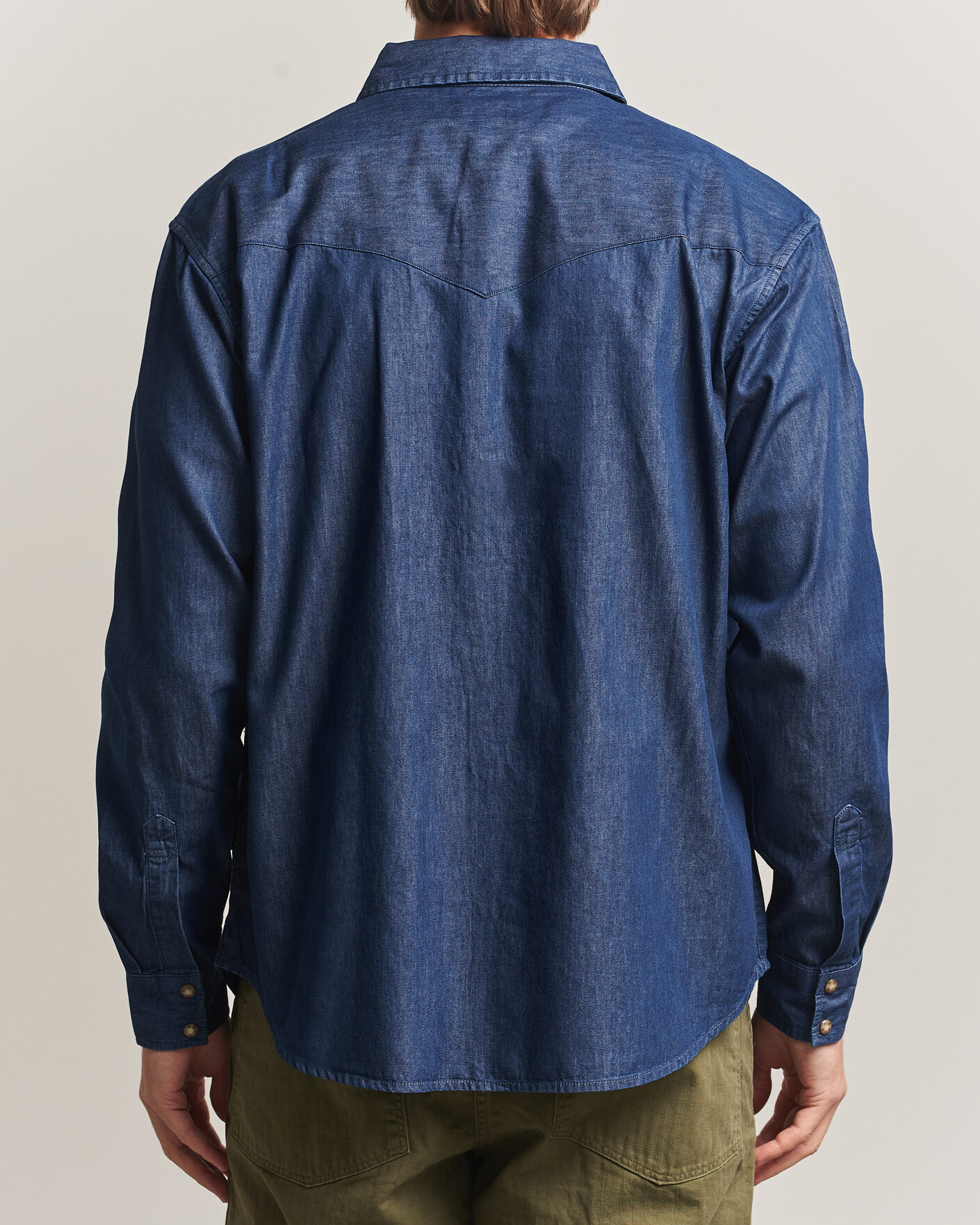Mies | Kauluspaidat | Pendleton | Chandler Western Shirt Indigo Chambray