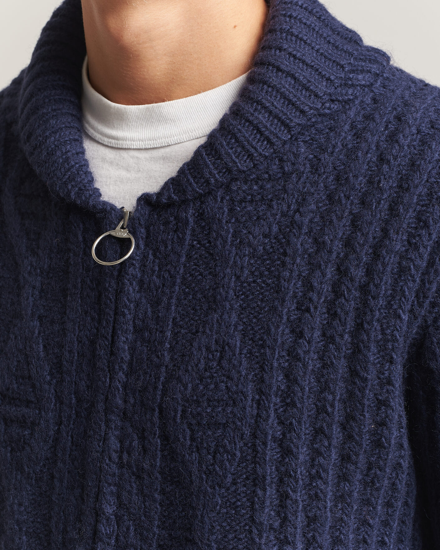 Mies | Puserot | Pendleton | Hoop Zip Cardigan Navy