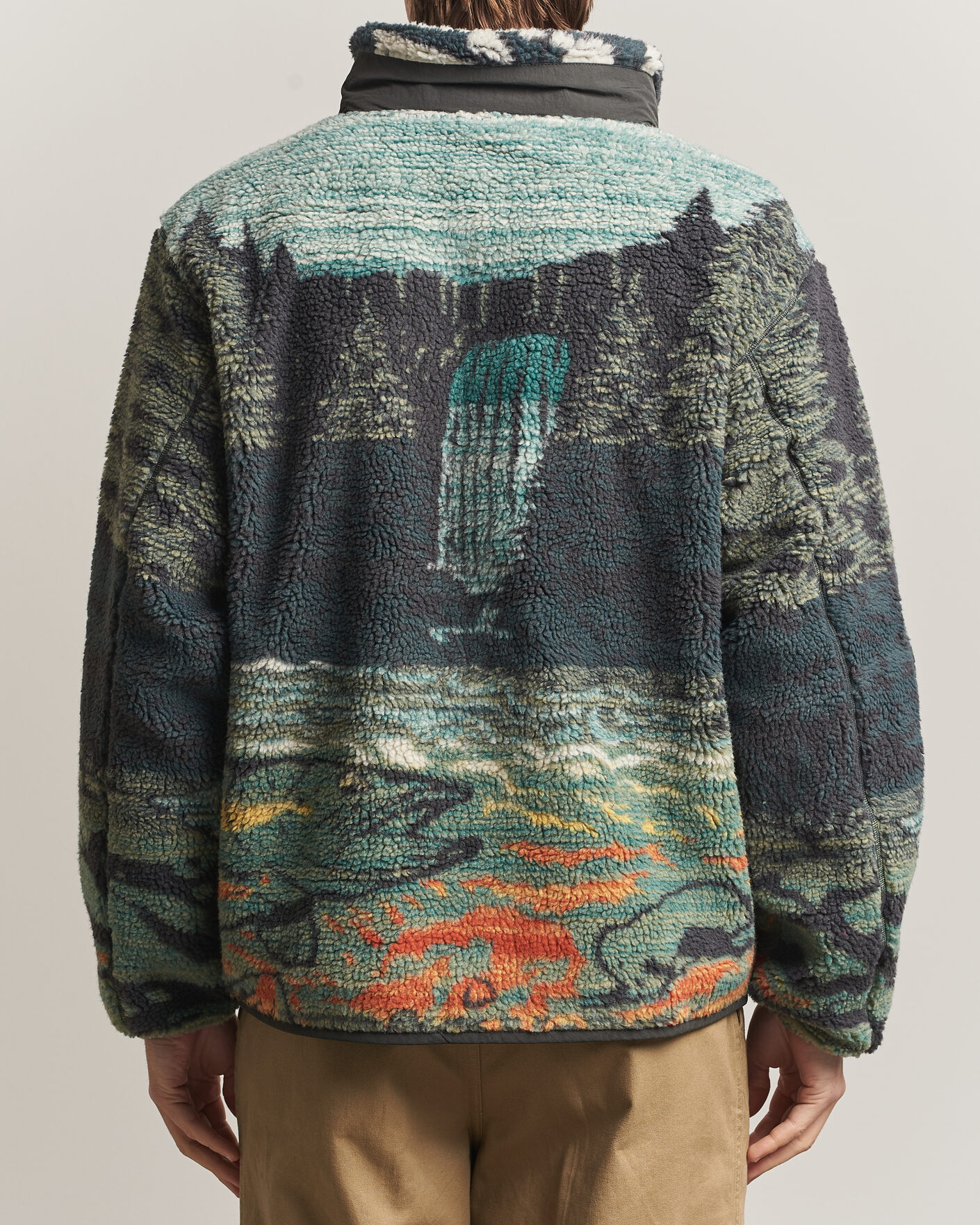 Mies | Puserot | Pendleton | Jacquard Sherpa Fleece Salmon Falls