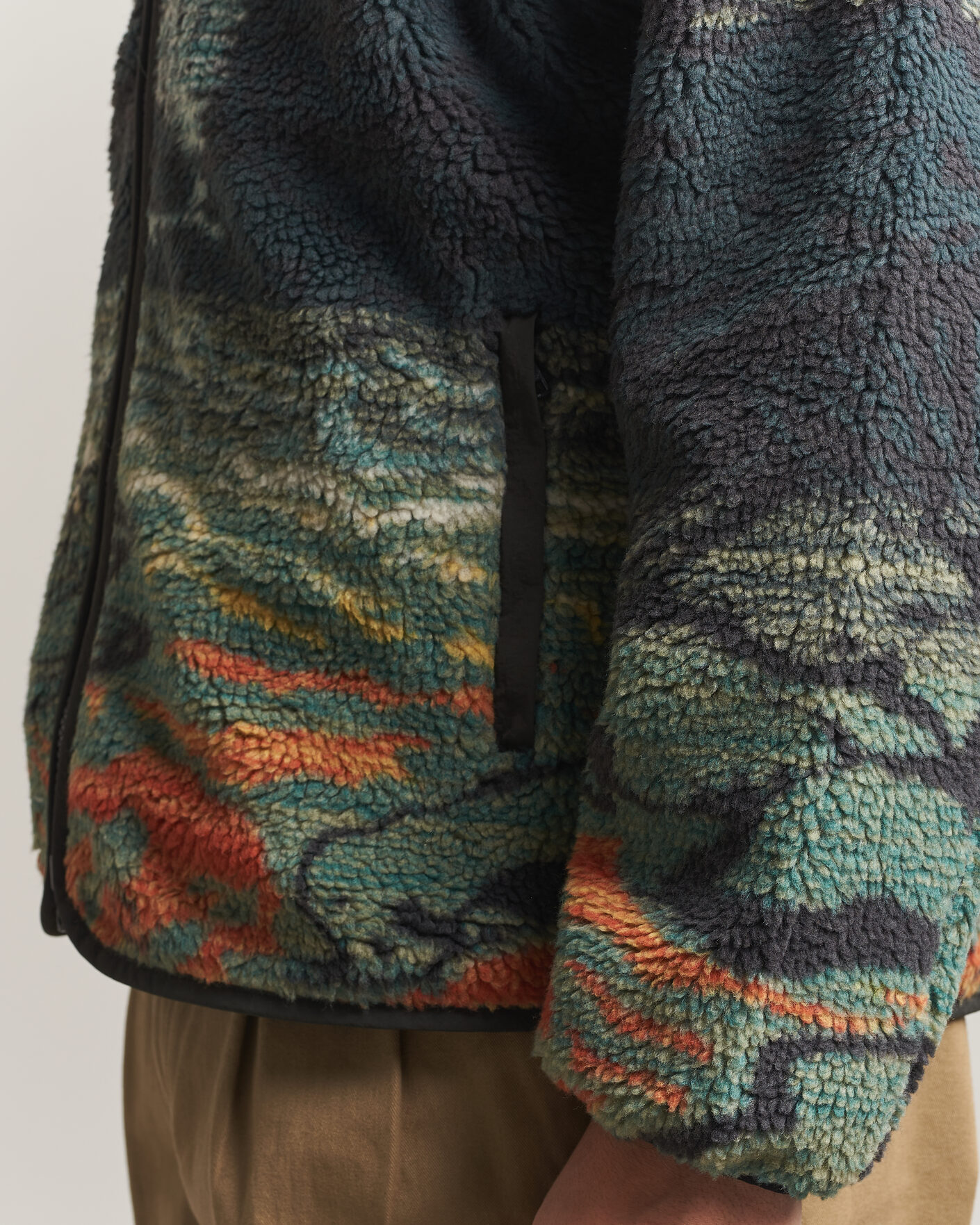Mies | Puserot | Pendleton | Jacquard Sherpa Fleece Salmon Falls