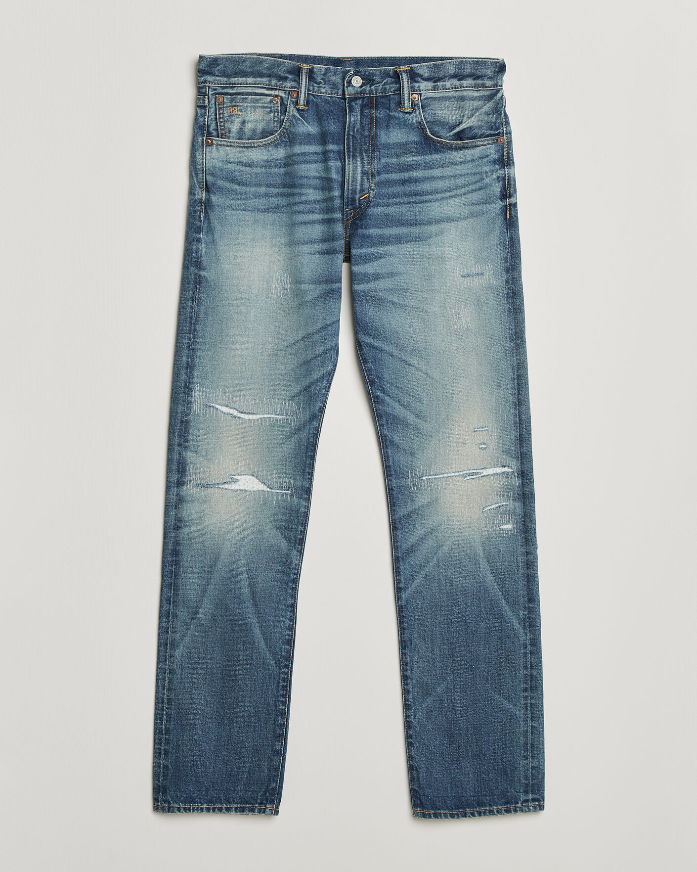 Mies | Farkut | RRL | Slim Fit Selvedge Jeans Clearford Wash