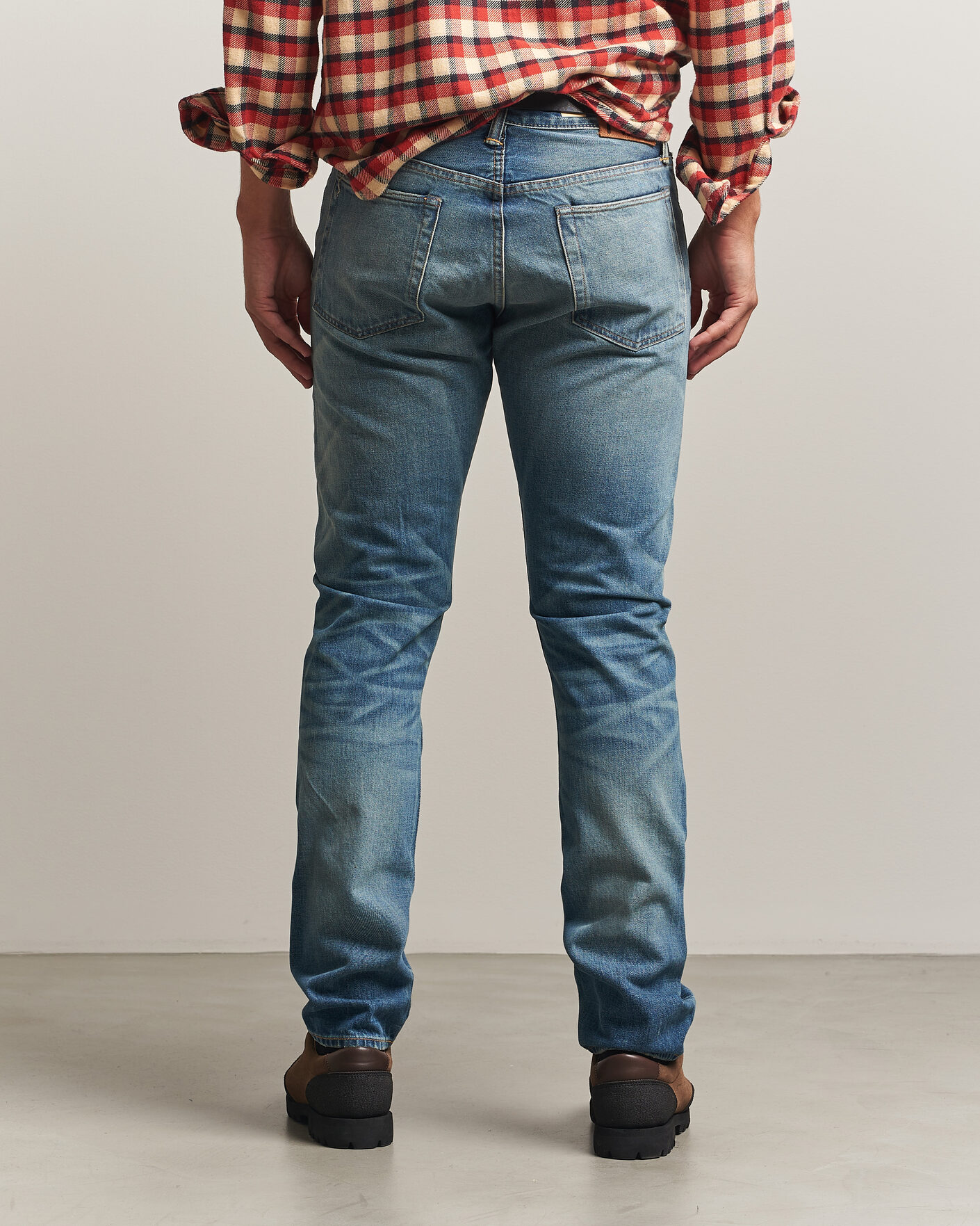 Mies | Farkut | RRL | Slim Fit Selvedge Jeans Clearford Wash