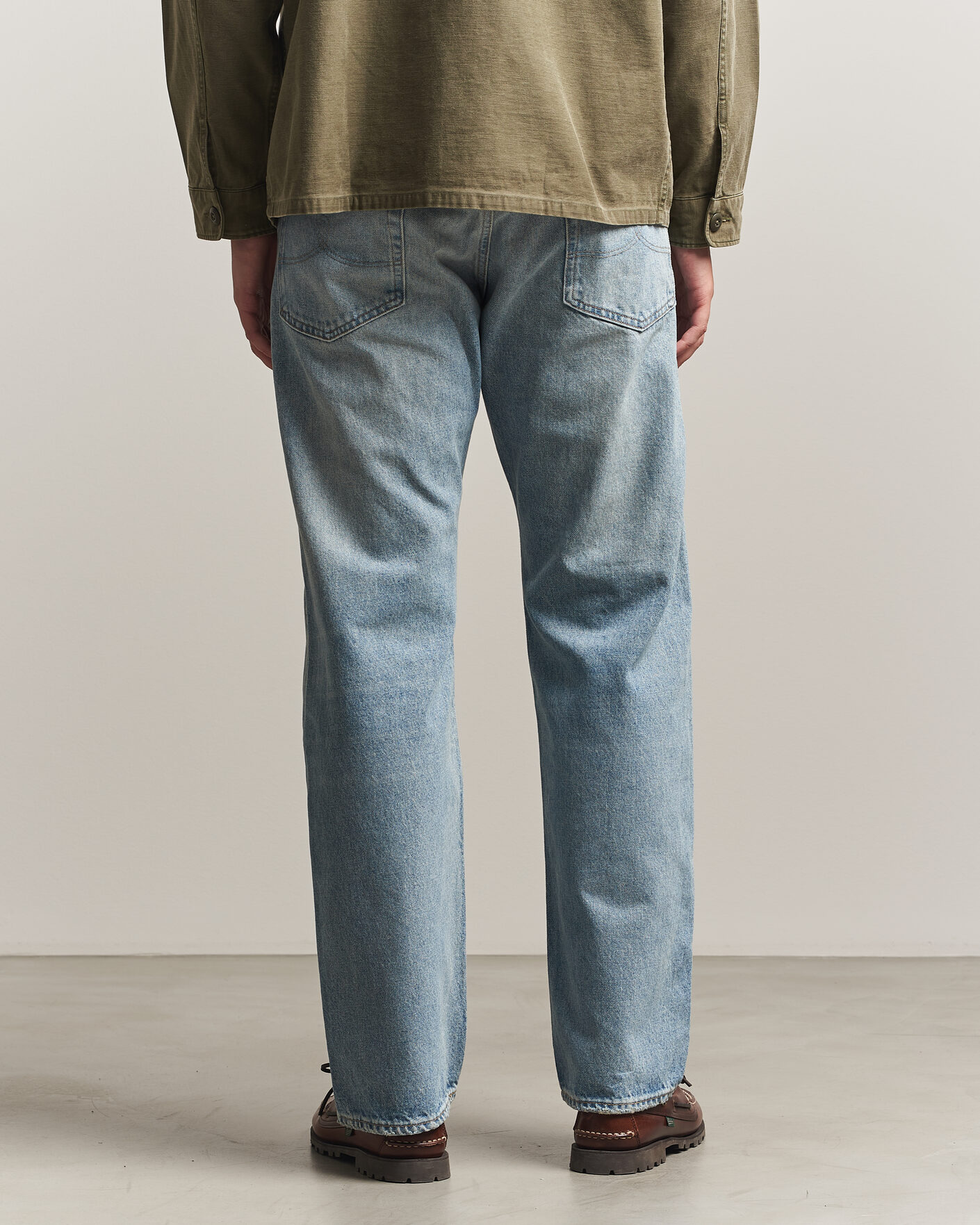 Mies | Farkut | RRL | Vintage Fit Distressed Jeans Bridgeview Wash