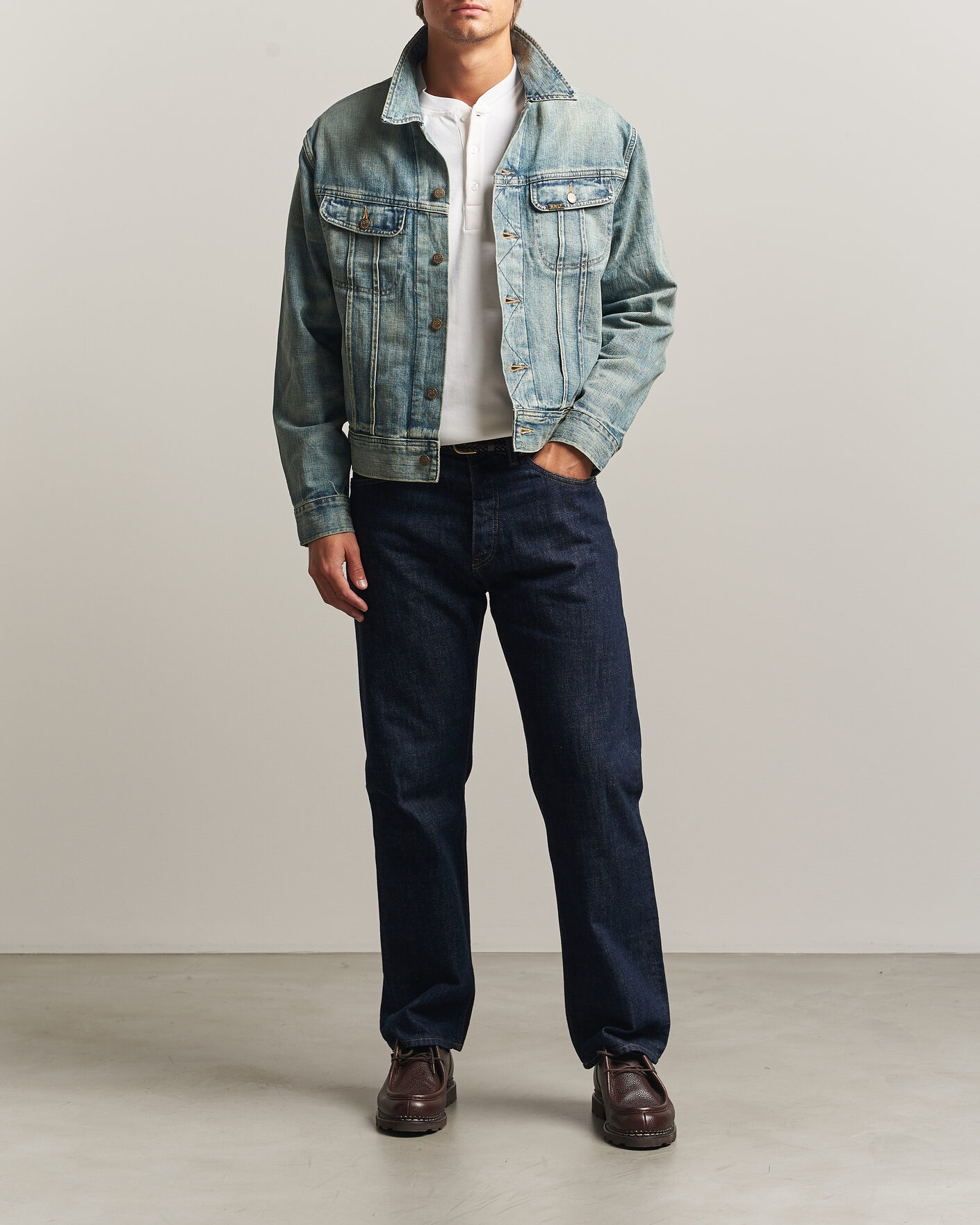 Mies | Takit | RRL | Lot 271 Denim Jacket Leeland Wash