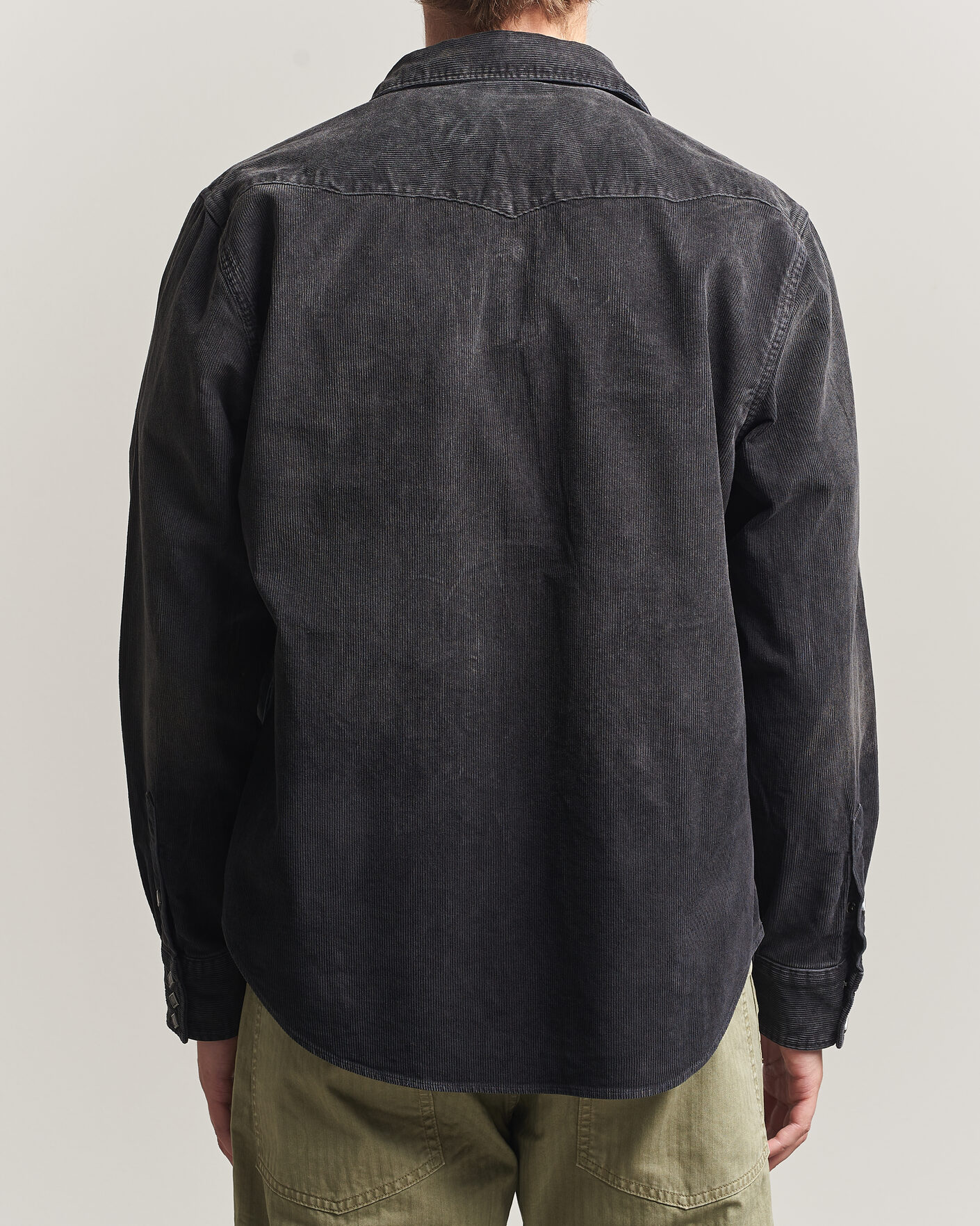 Mies | Kauluspaidat | RRL | Buffalo Western Shirt Black