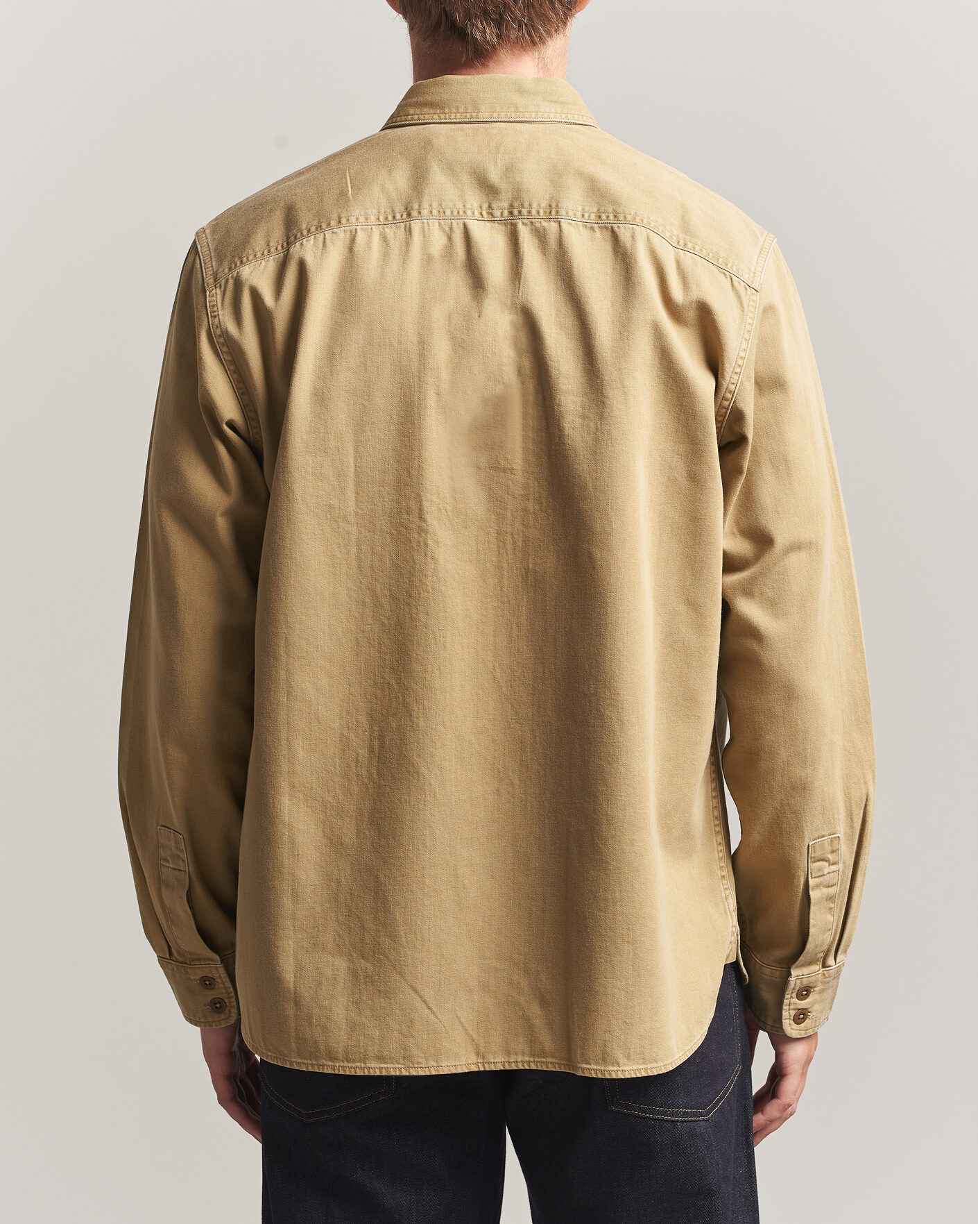 Mies | Kauluspaidat | RRL | Officers Shirt Faded Tan