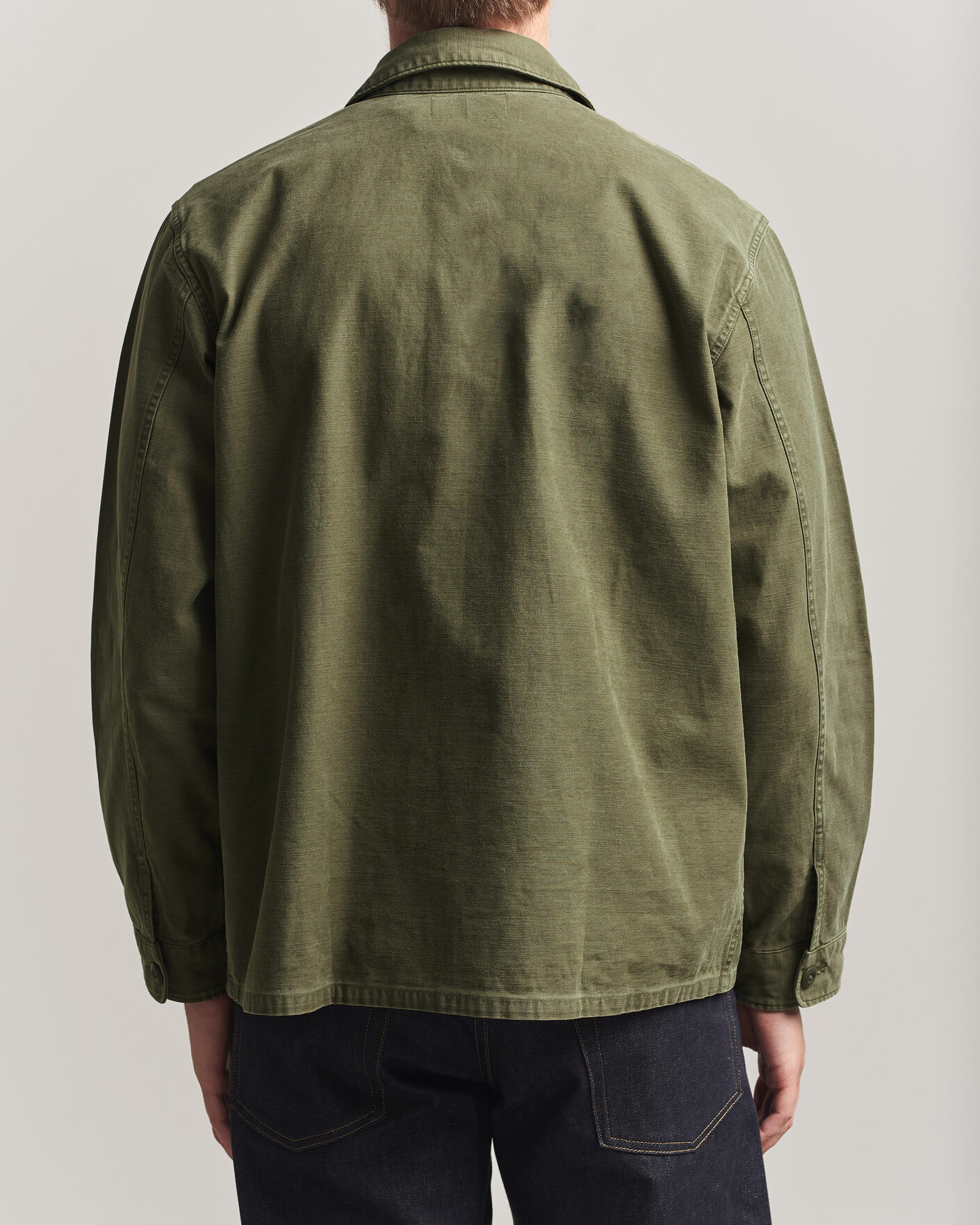 Mies | Kauluspaidat | RRL | Regiment Overshirt Olive