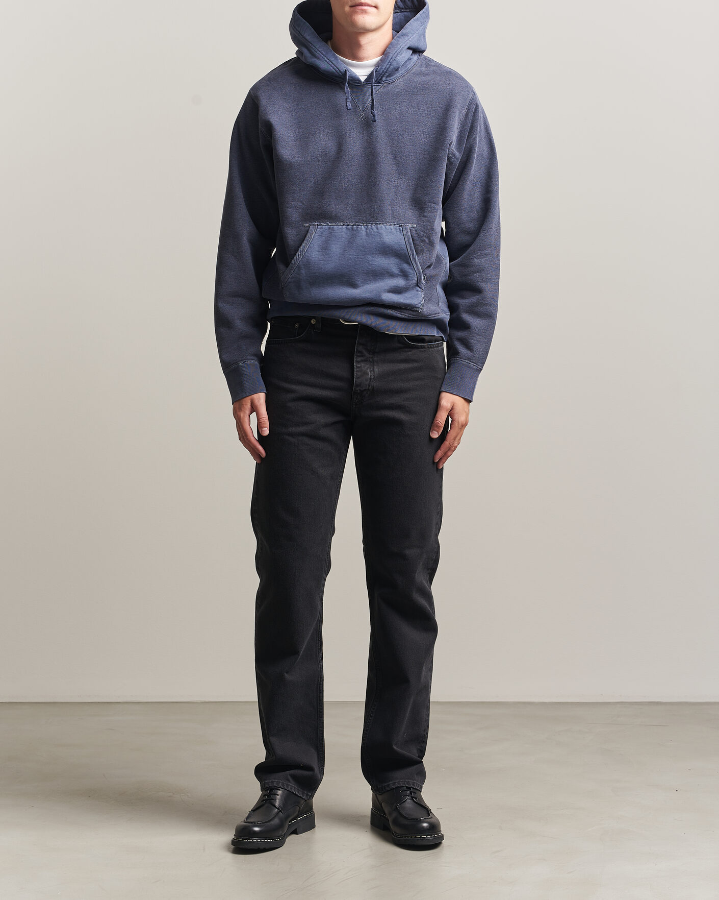Mies | Puserot | RRL | Hooded Sweatshirt Navy