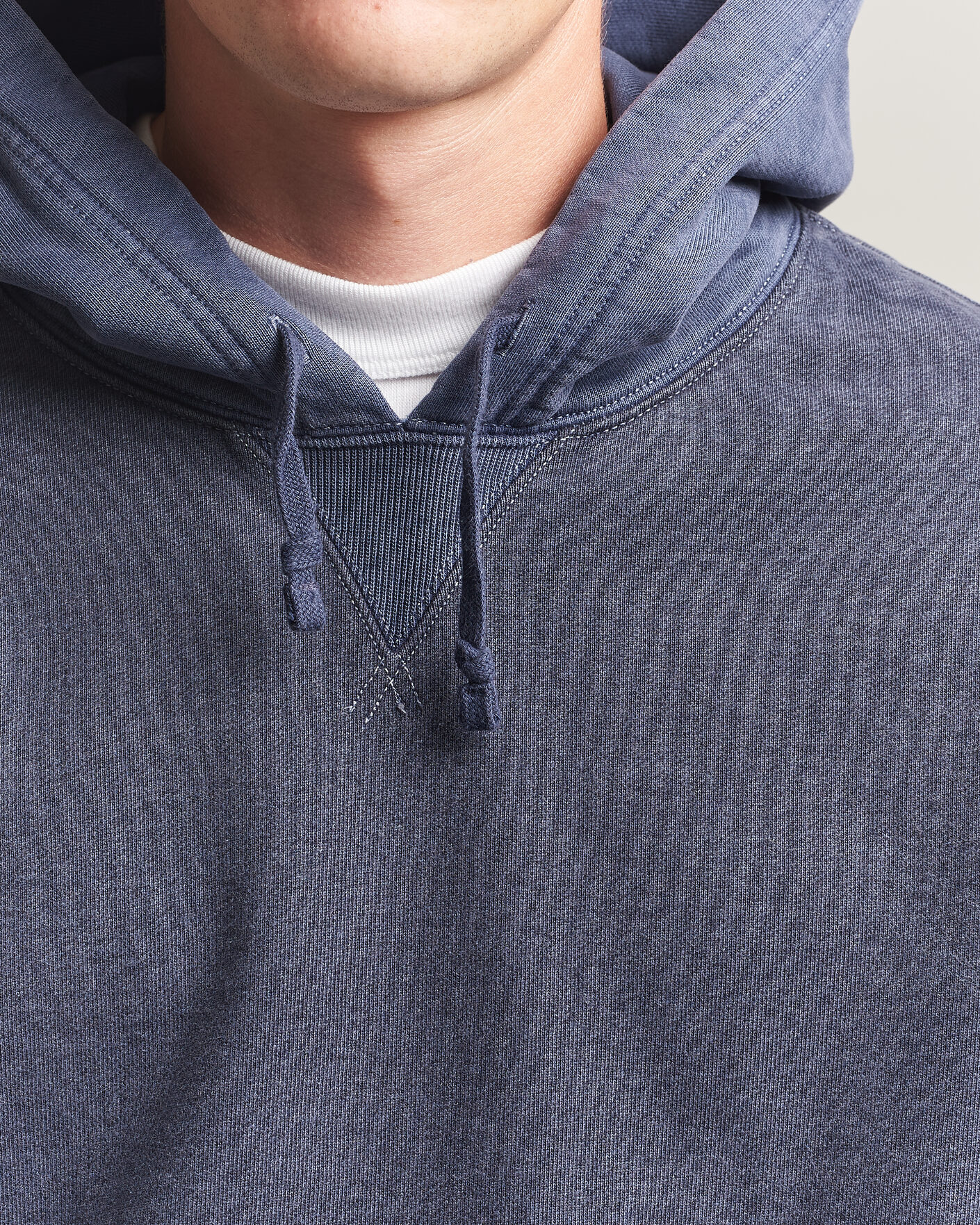 Mies | Puserot | RRL | Hooded Sweatshirt Navy