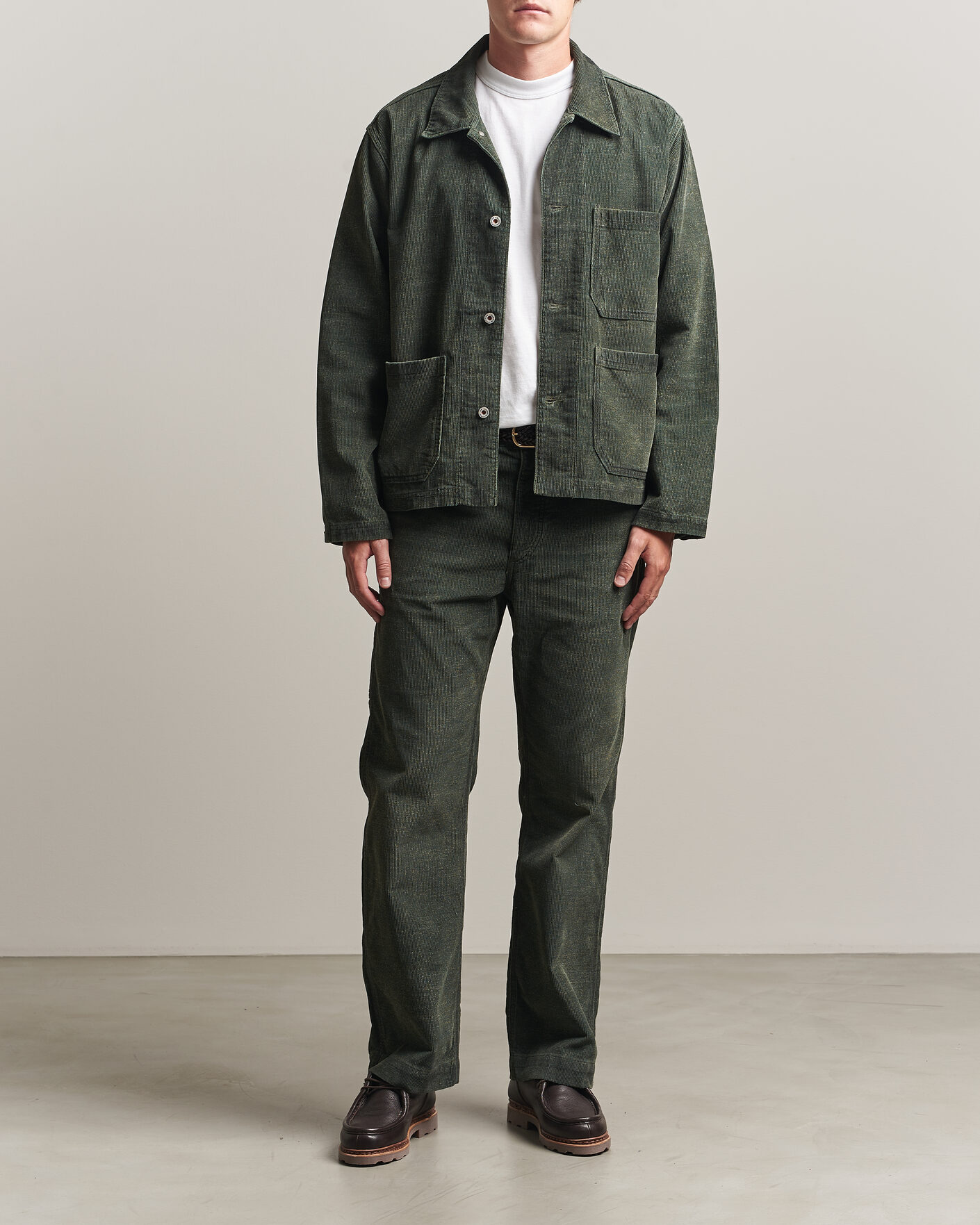 Mies | Takit | RRL | Empire Shirt Jacket Vintage Grey