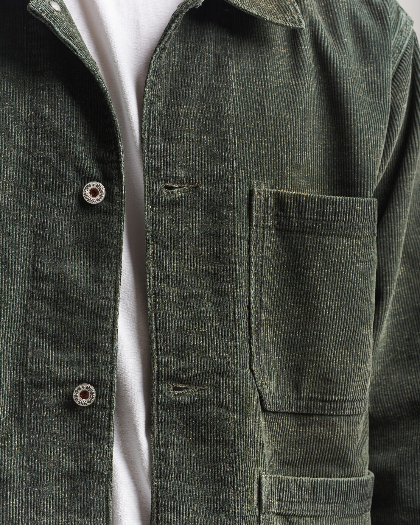 Mies | Takit | RRL | Empire Shirt Jacket Vintage Grey