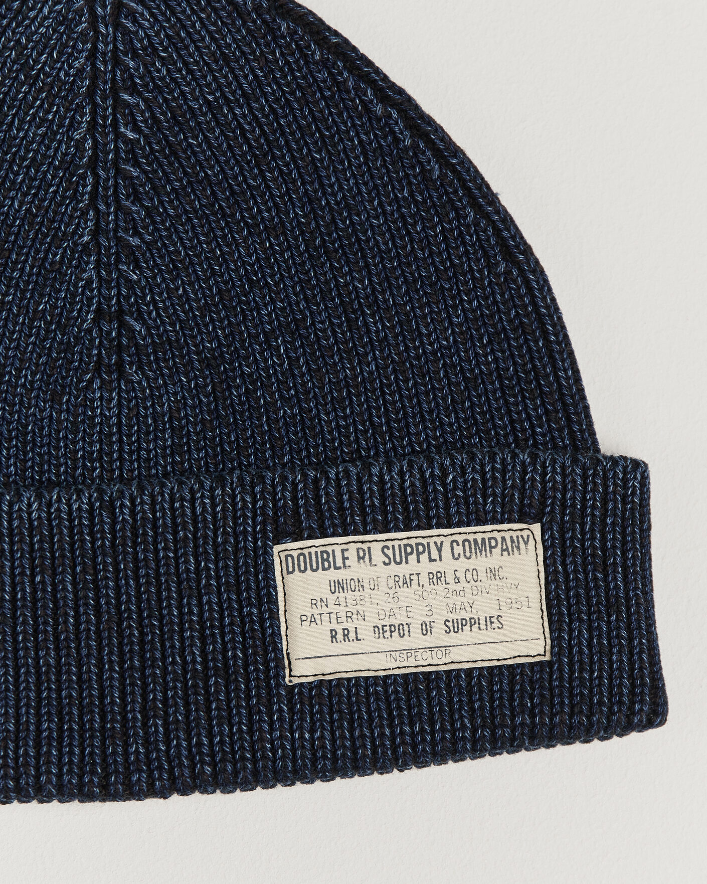 Mies | Pipot | RRL | Watch Cap Midnight Blue