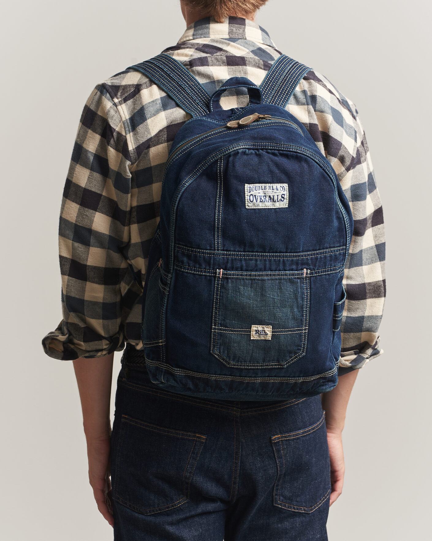Mies | Laukut | RRL | Lee Backpack Indigo