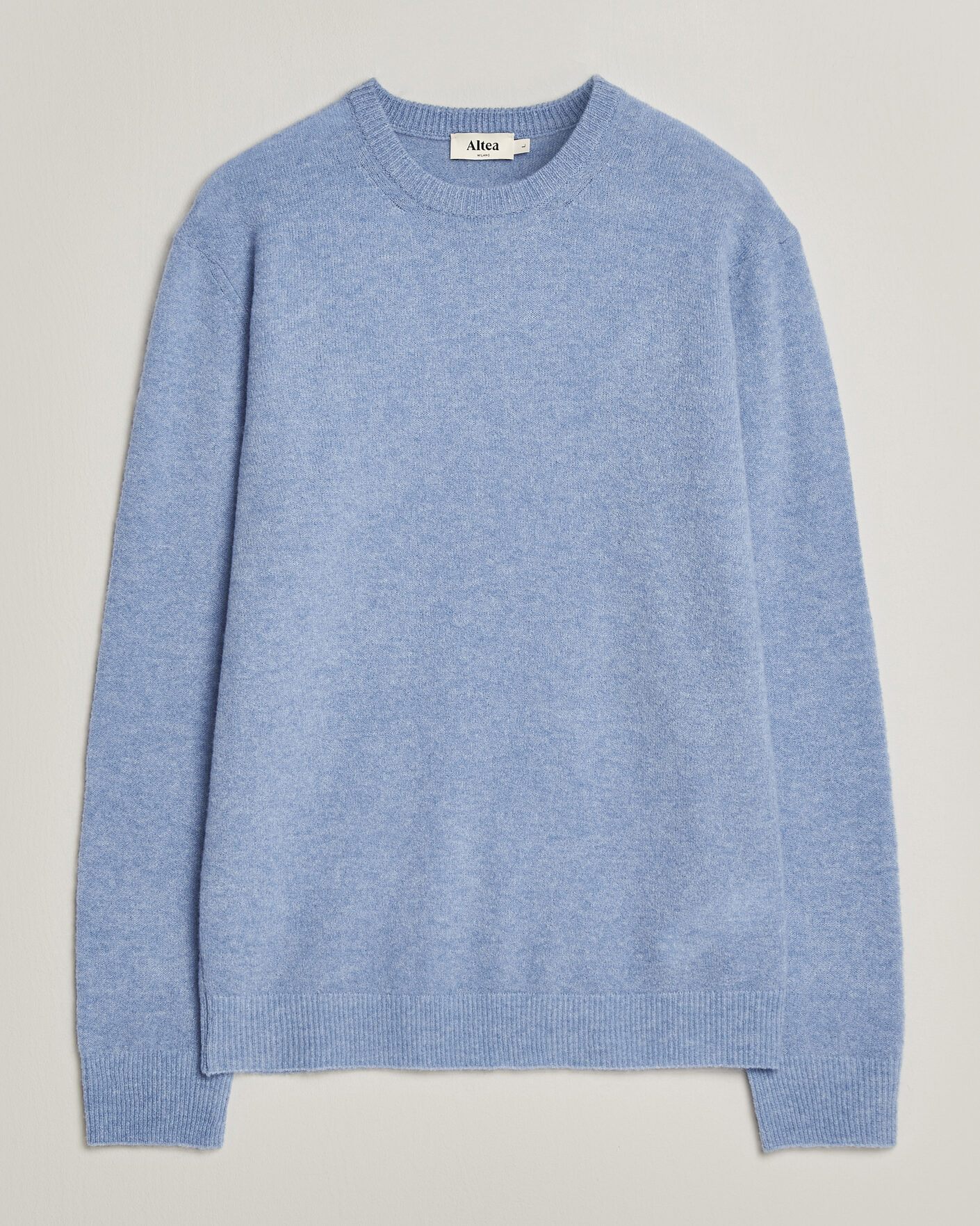 Mies | Puserot | Altea | Cloud Cashmere Blend Sweater Sky Blue