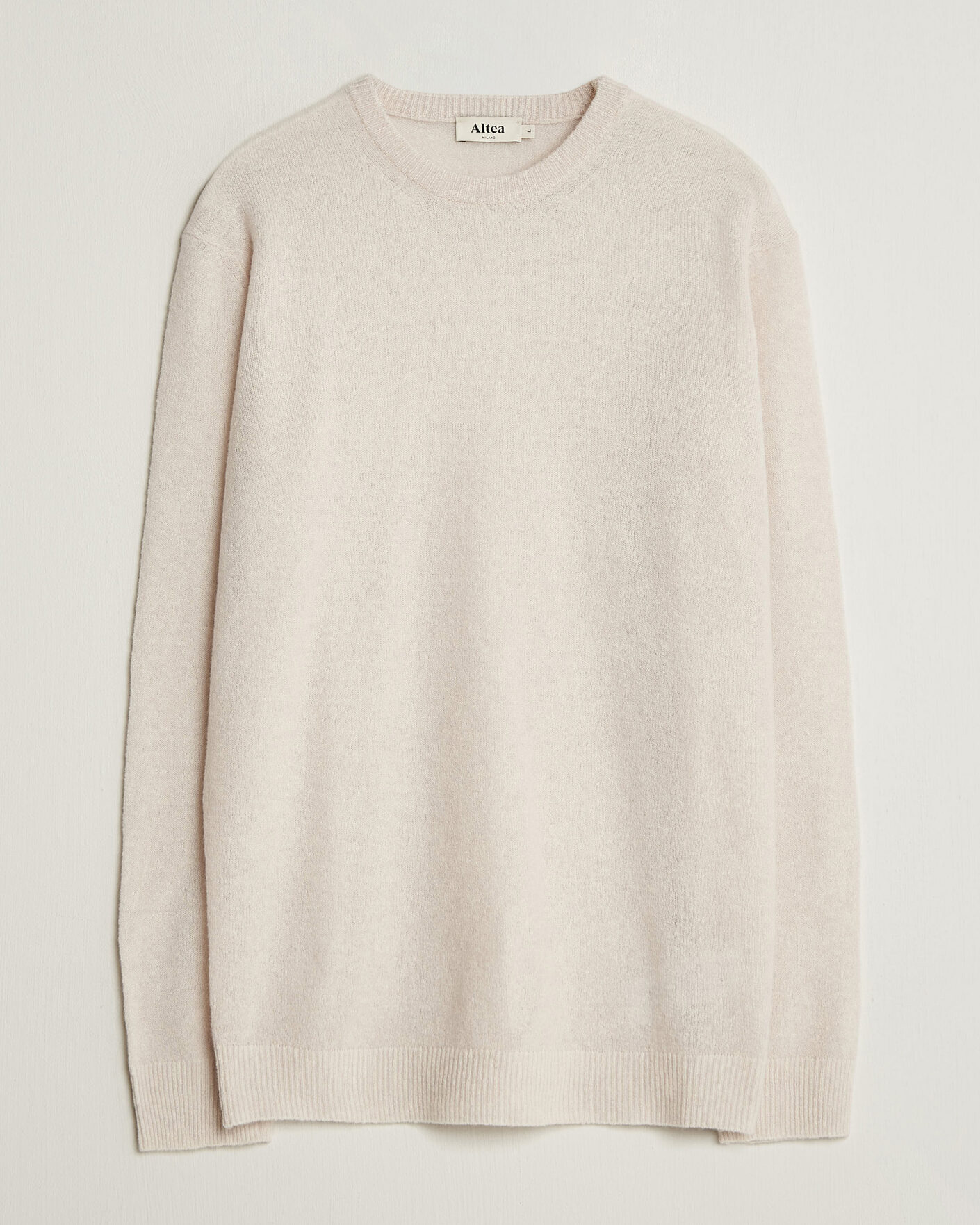 Mies | Puserot | Altea | Cloud Cashmere Blend Sweater Latte
