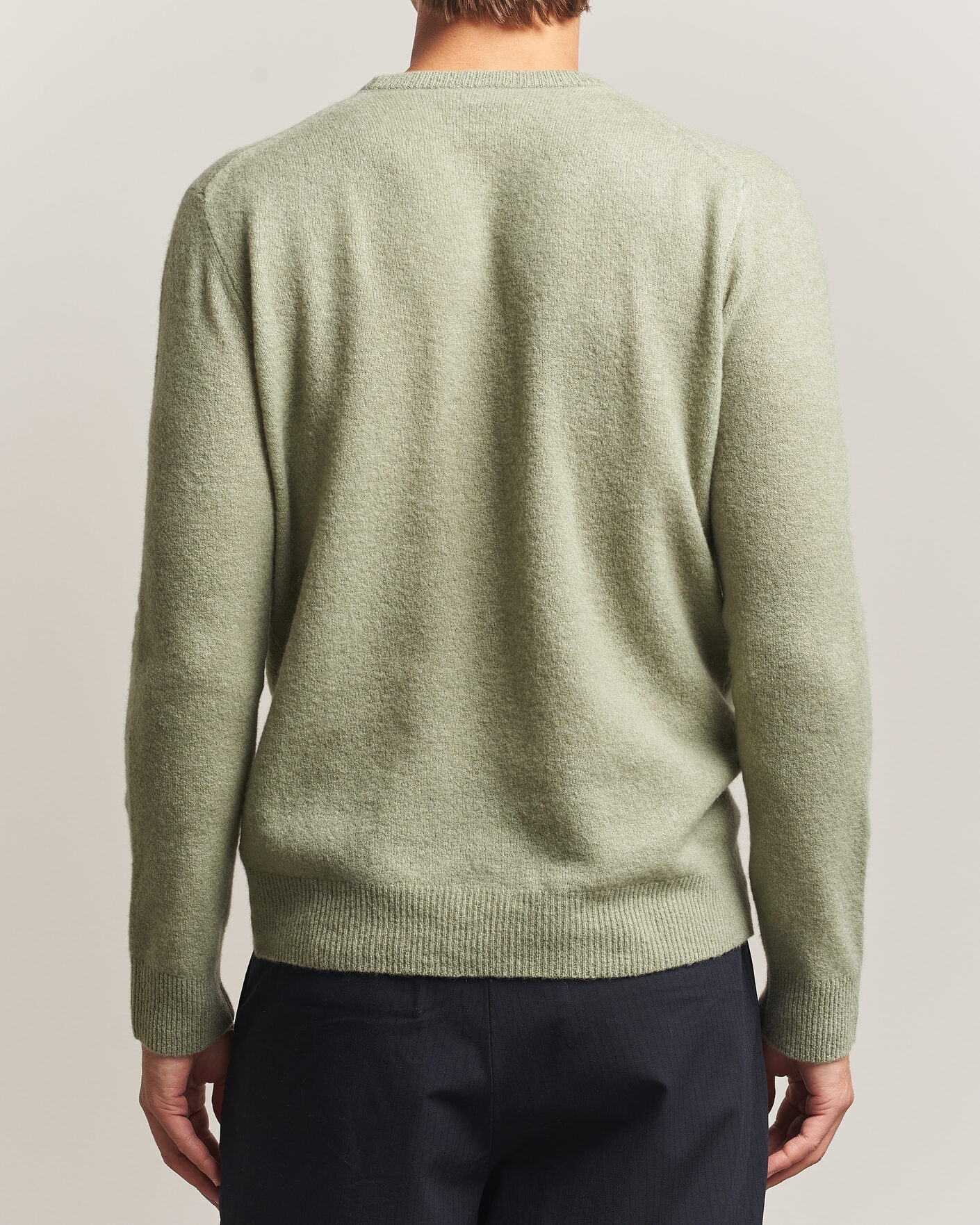 Mies | Puserot | Altea | Cloud Cashmere Blend Sweater Mint Green