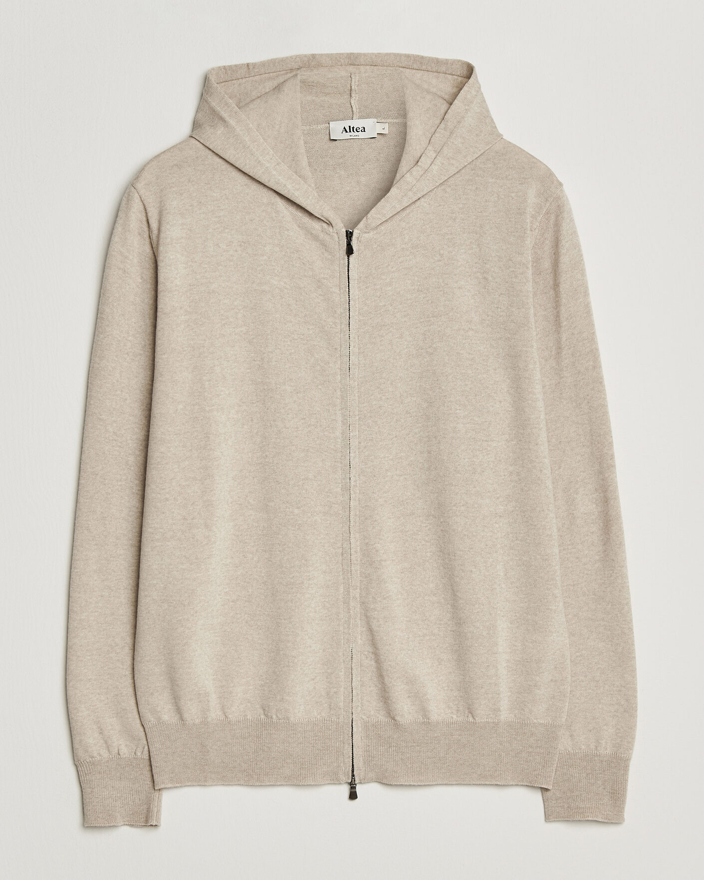 Mies | Puserot | Altea | Merino Wool Cardigan Beige