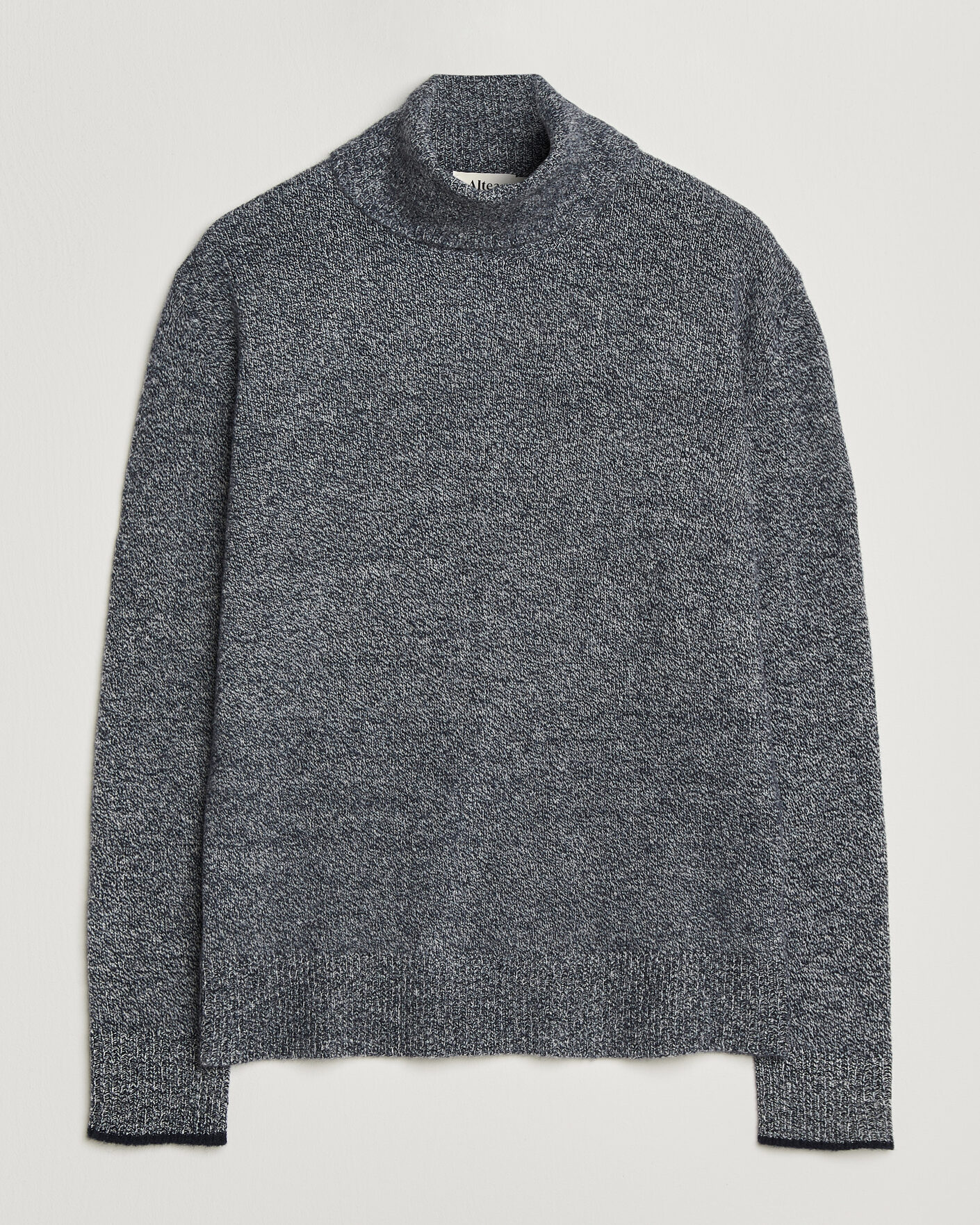 Mies | Puserot | Altea | Cloud Cashmere Blend Rollneck Navy Melange