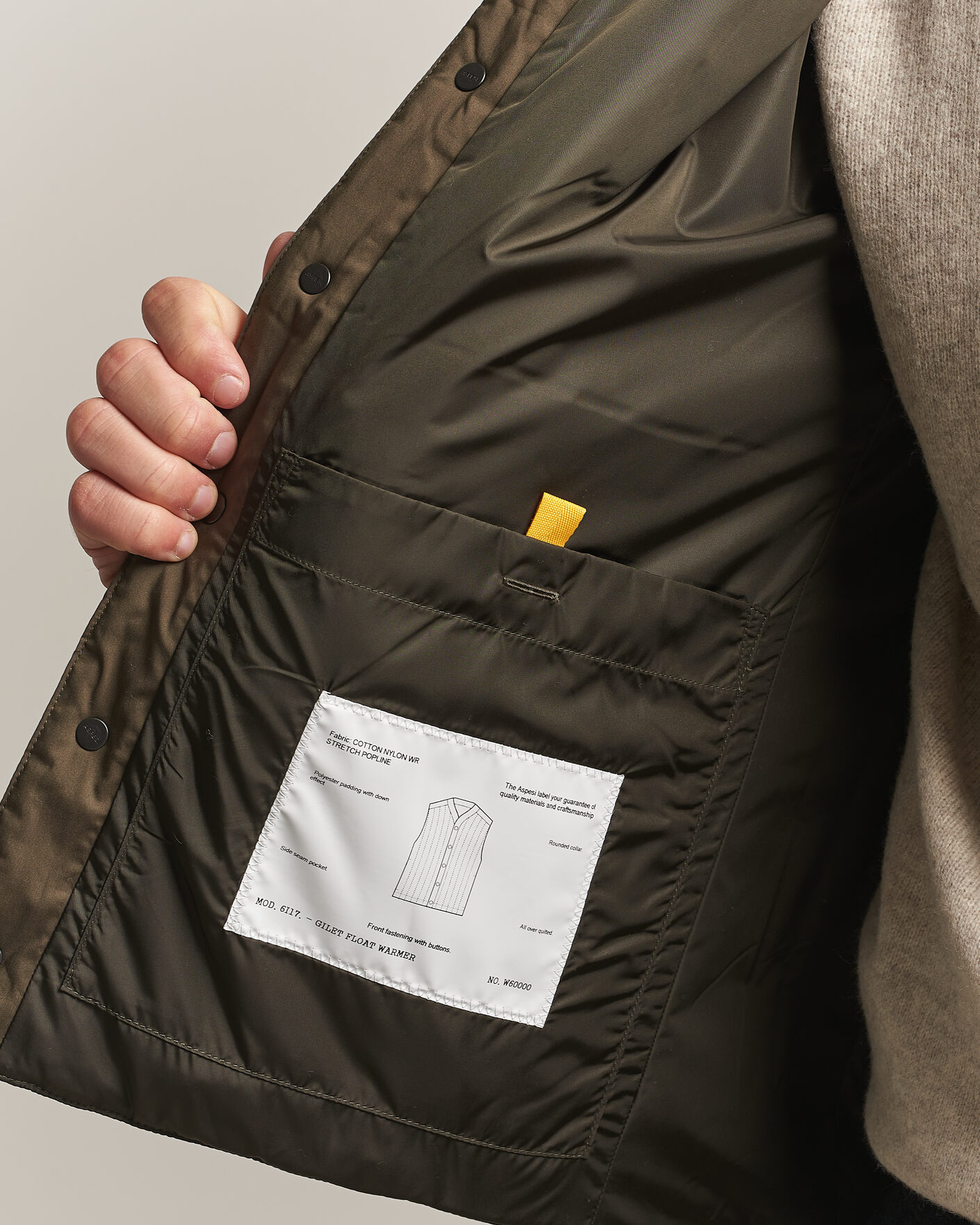 Mies | Ulkoliivit | Aspesi | Quilted Liner Military
