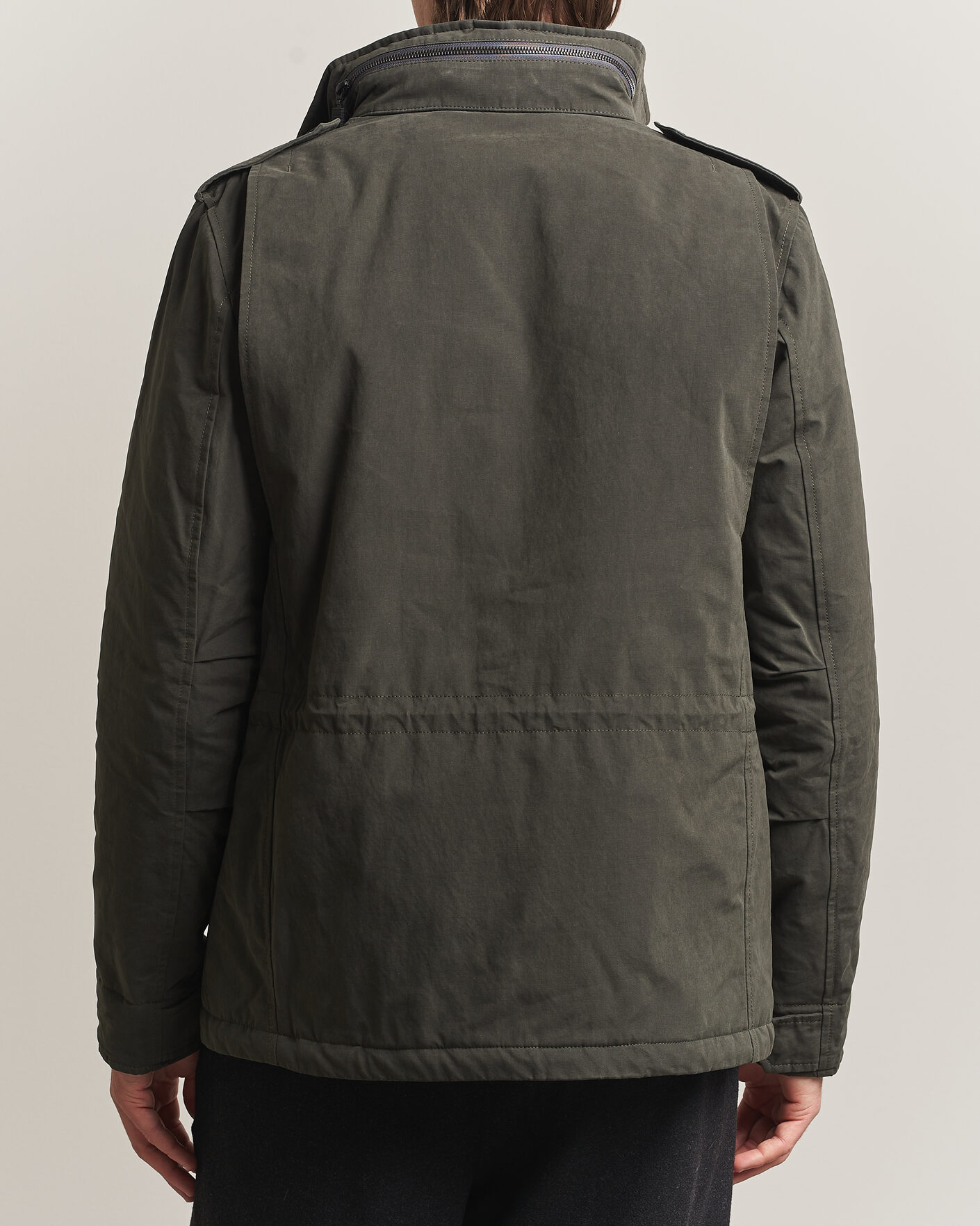 Mies | Takit | Aspesi | Lined Cotton Field Jacket Grey