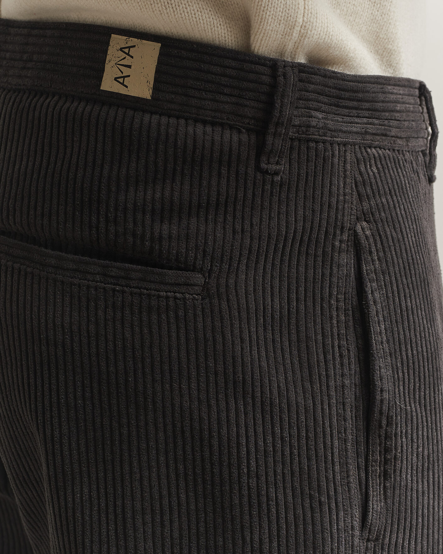 Mies | Housut | Aspesi | Corduroy Pants Dark Brown