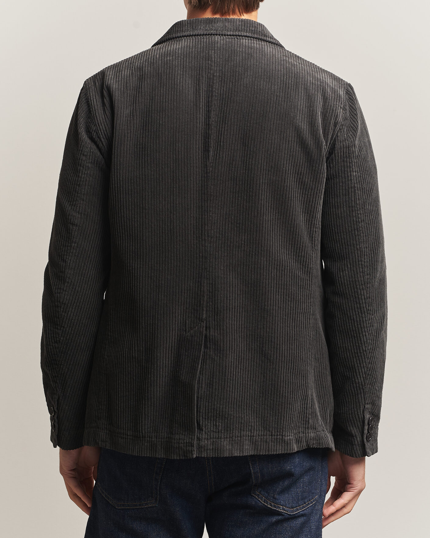 Mies | Pikkutakit | Aspesi | Corduroy Blazer Dark Brown