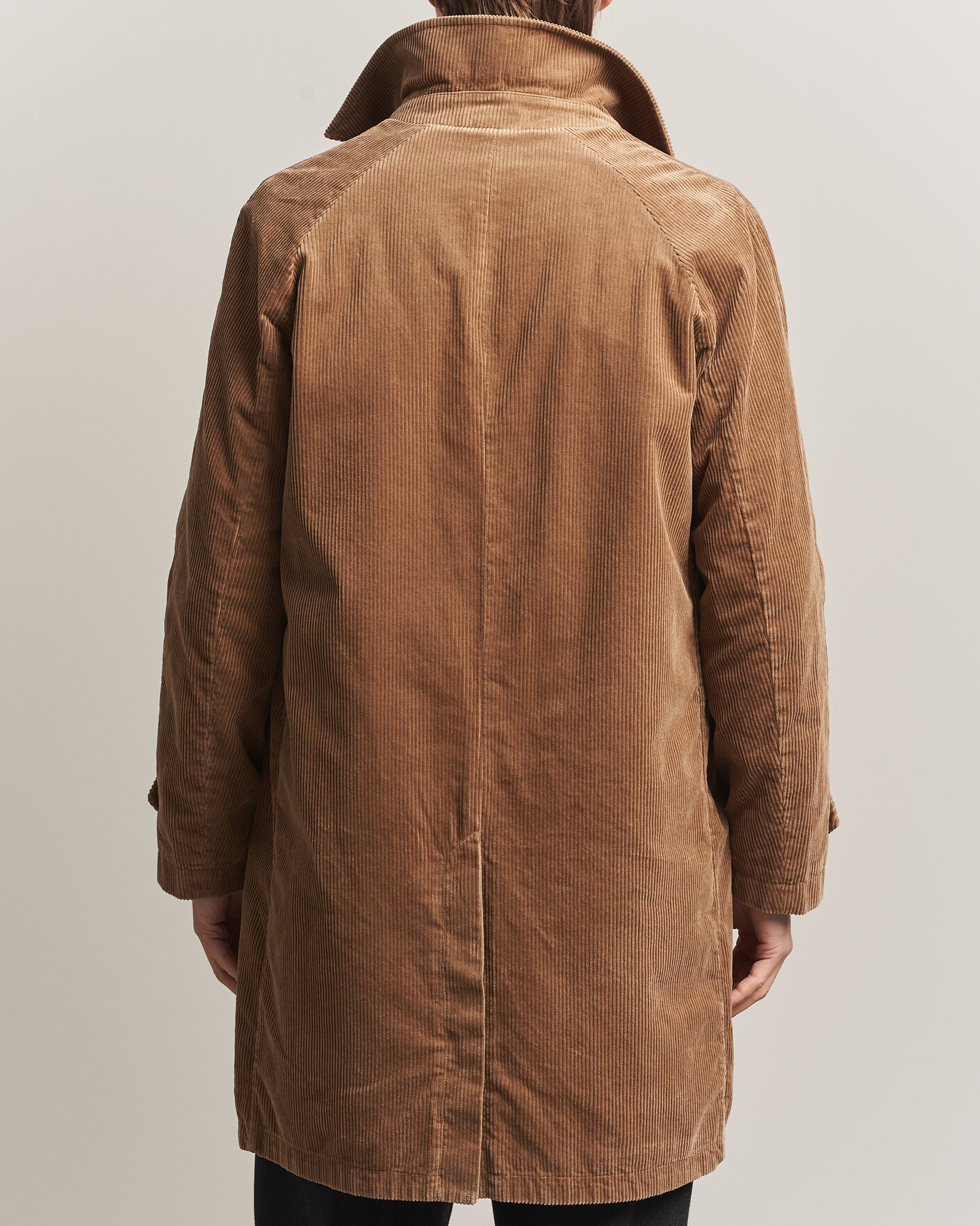Mies | Takit | Aspesi | Corduroy Raglan Coat Beige