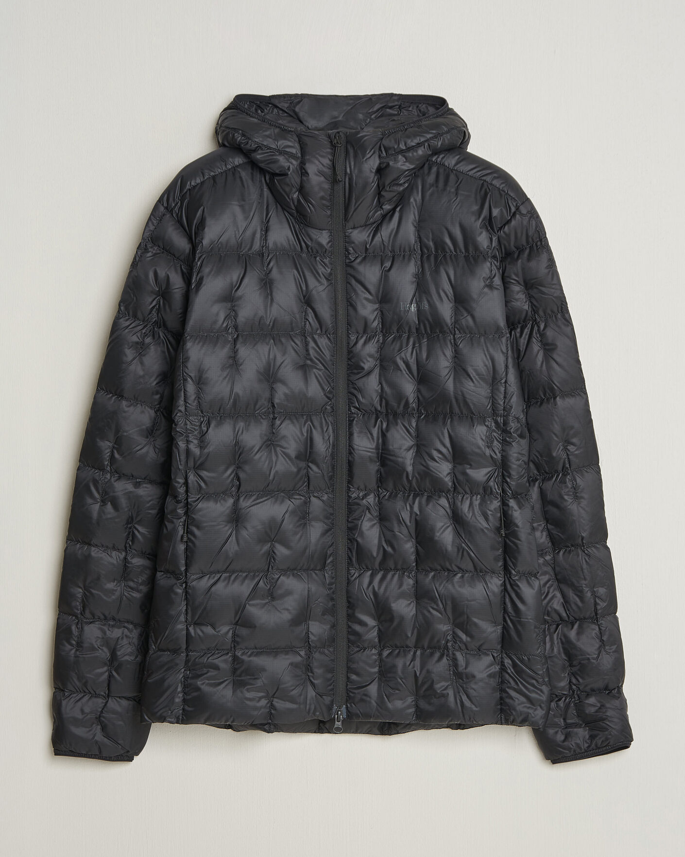 Mies | Takit | Haglöfs | Hede Down Hood Jacket True Black