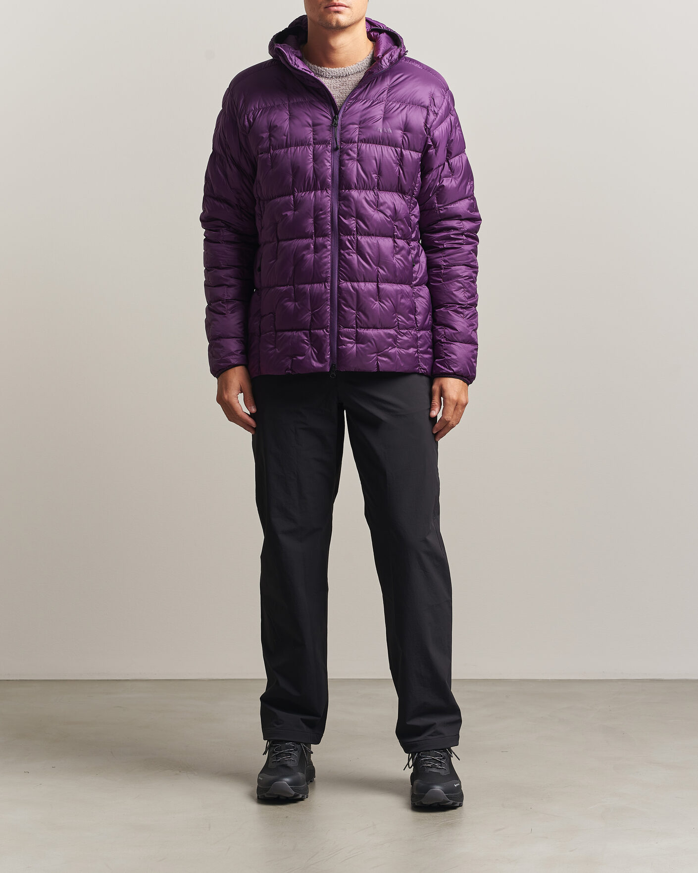 Mies | Takit | Haglöfs | Hede Down Hood Jacket Purple Night