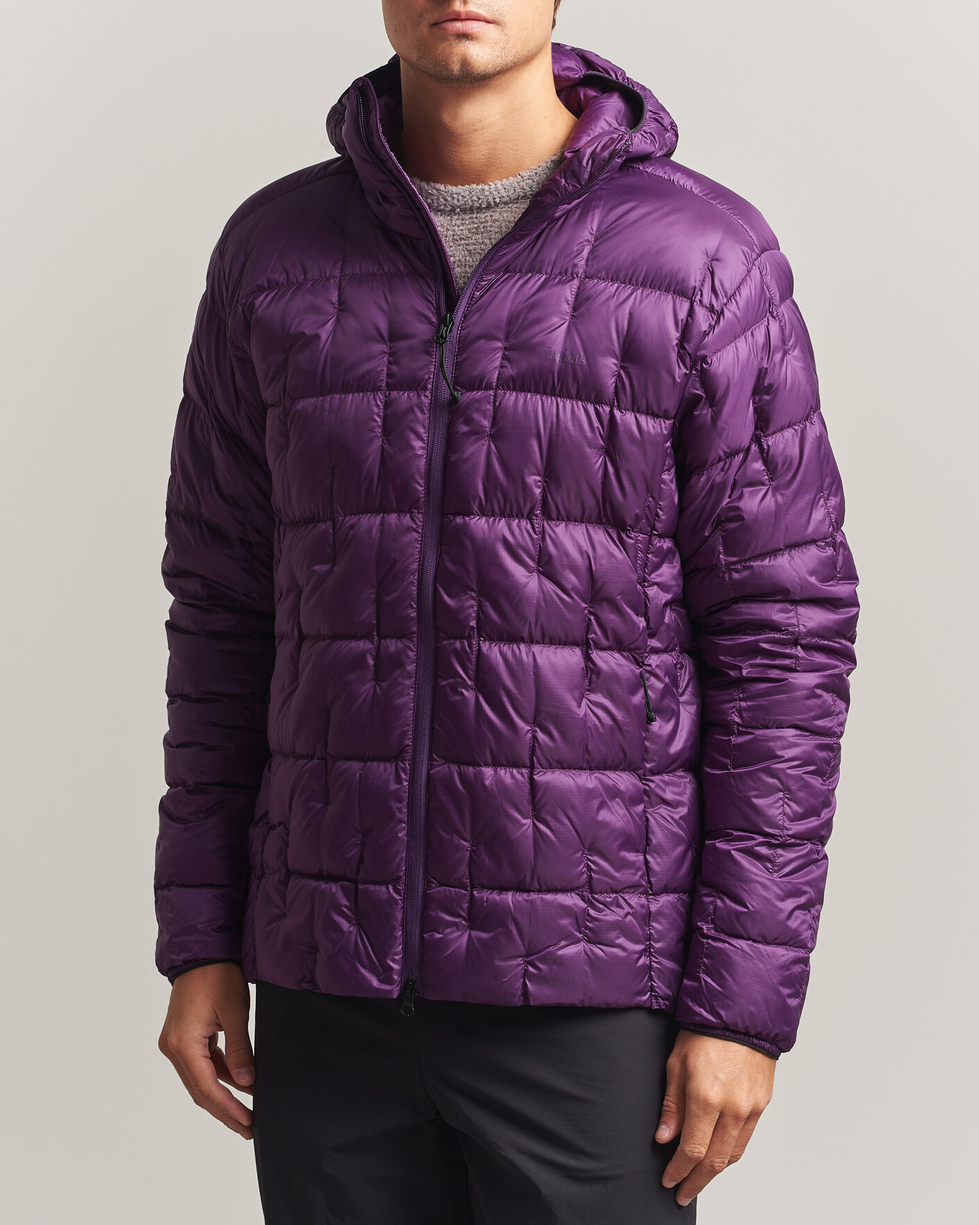 Mies | Takit | Haglöfs | Hede Down Hood Jacket Purple Night