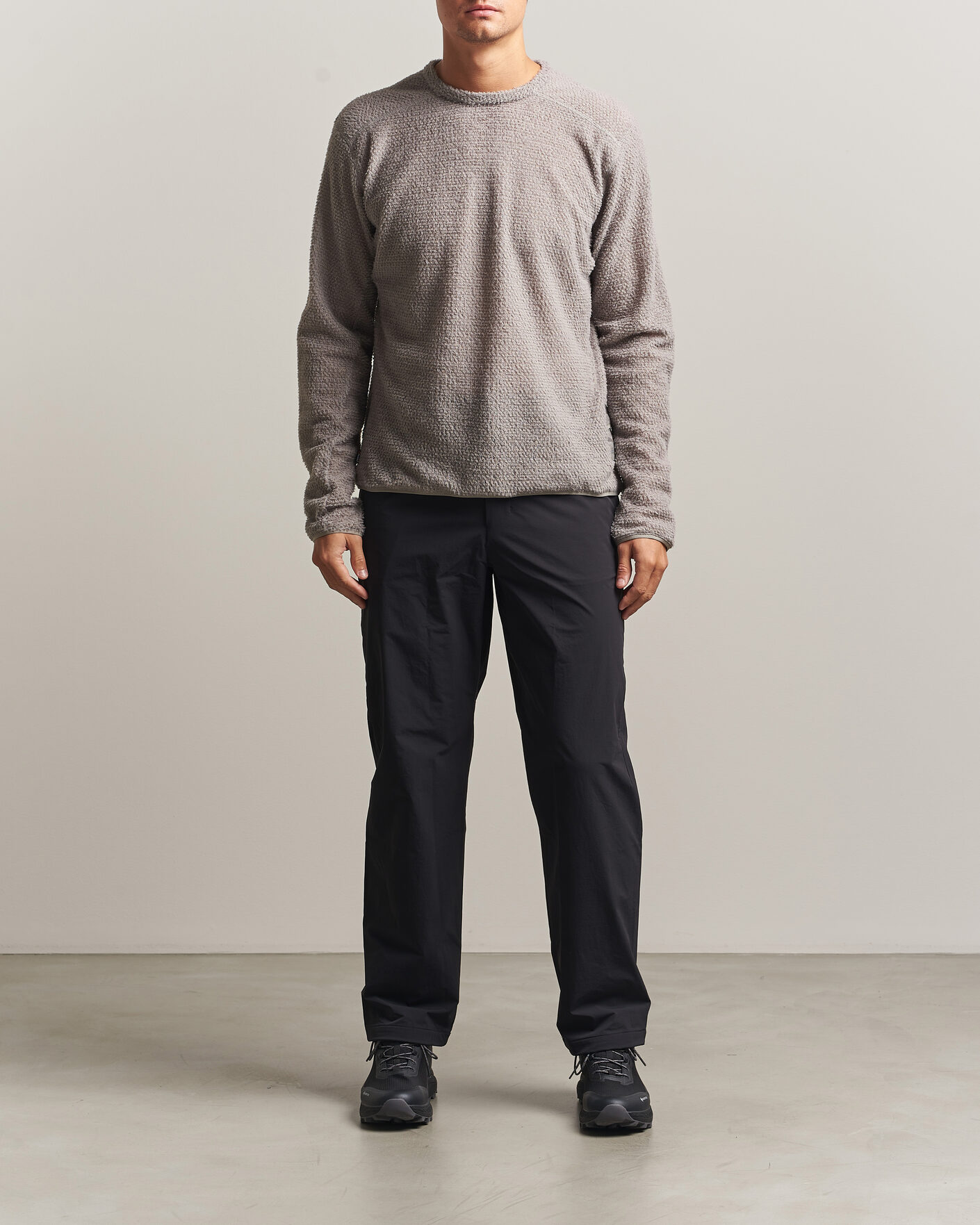 Mies | Puserot | Haglöfs | Vara Alpha Sweater Stone Brick